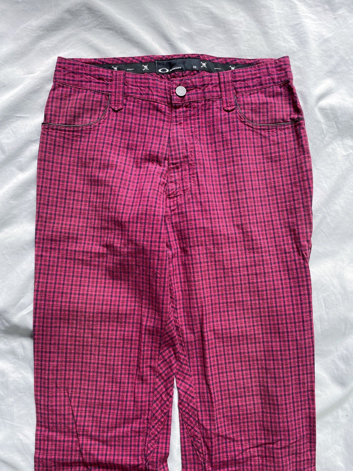 Oakley OAKLEY PLAID PUNK STYLE PANTS Size US 30 / EU 46 - 3 Thumbnail