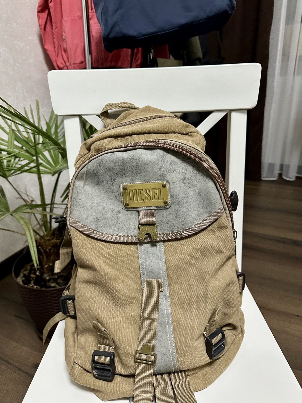Diesel Vintage Diesel Bag Metal Logo Military Fit Size ONE SIZE - 4 Thumbnail