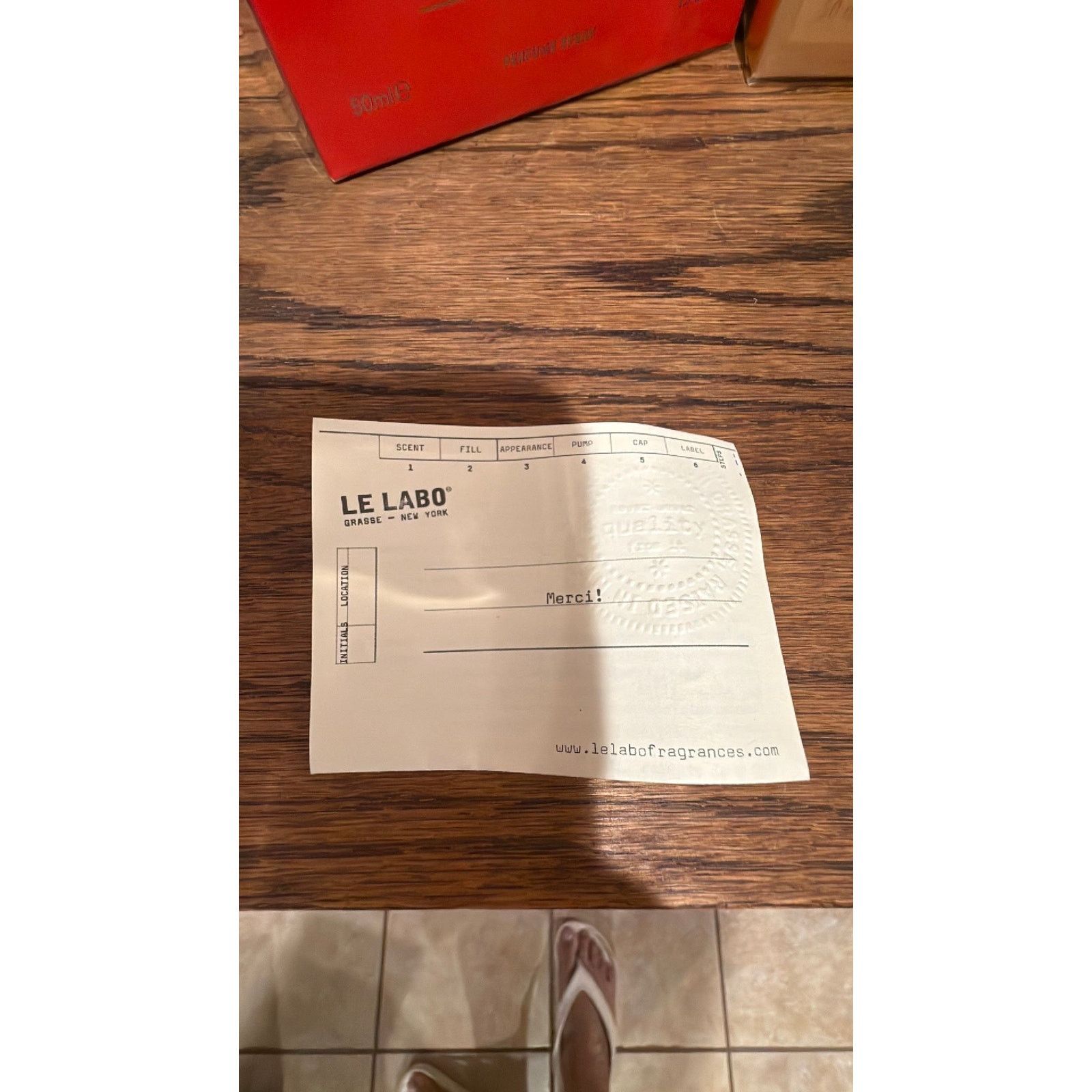 Le Labo Le Labo Santal 33 Size ONE SIZE - 5 Thumbnail
