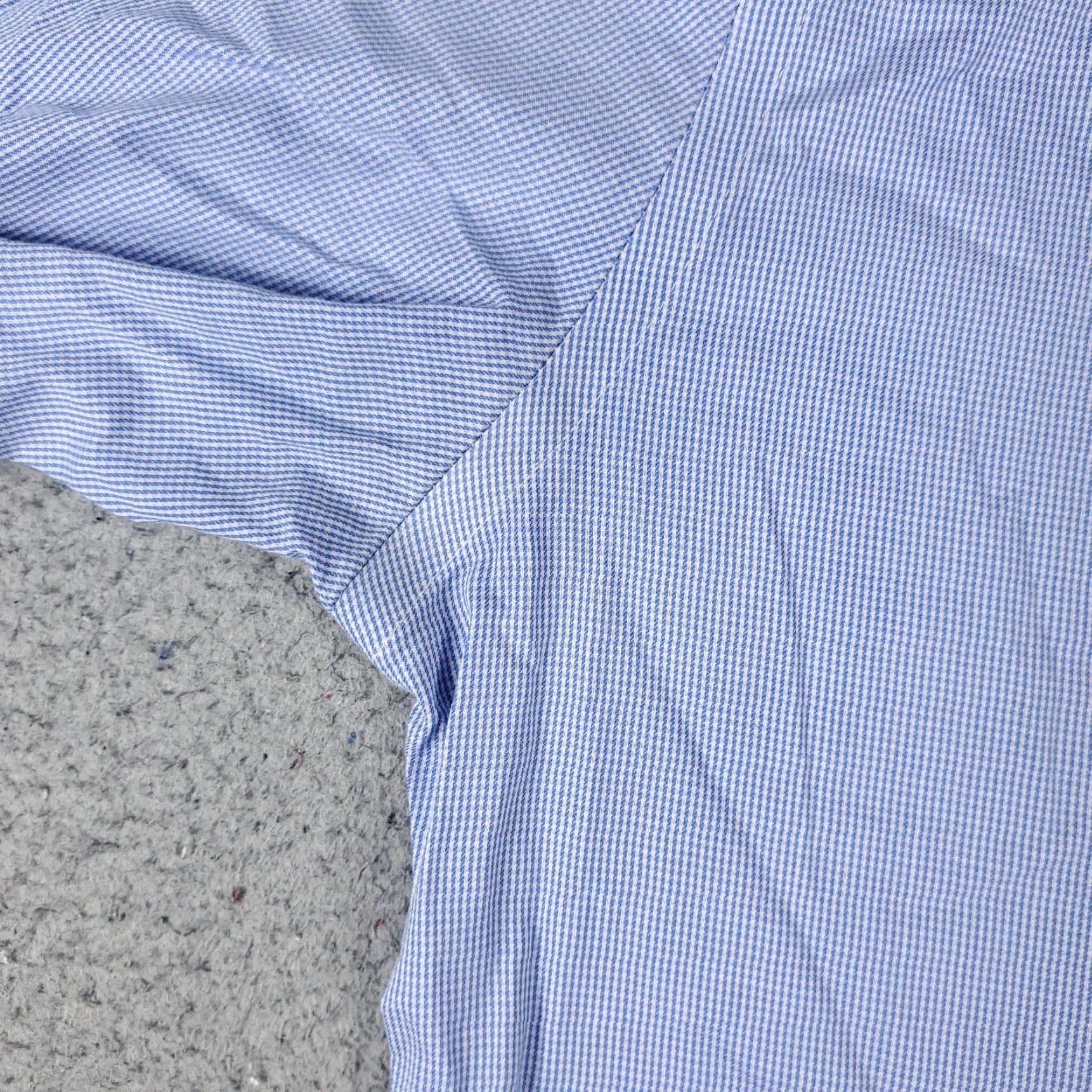 Tommy Hilfiger Tommy Hilfiger Blue Dress Shirt Mens 15.5 Long Sleeve Button Up Size 40R - 3 Thumbnail