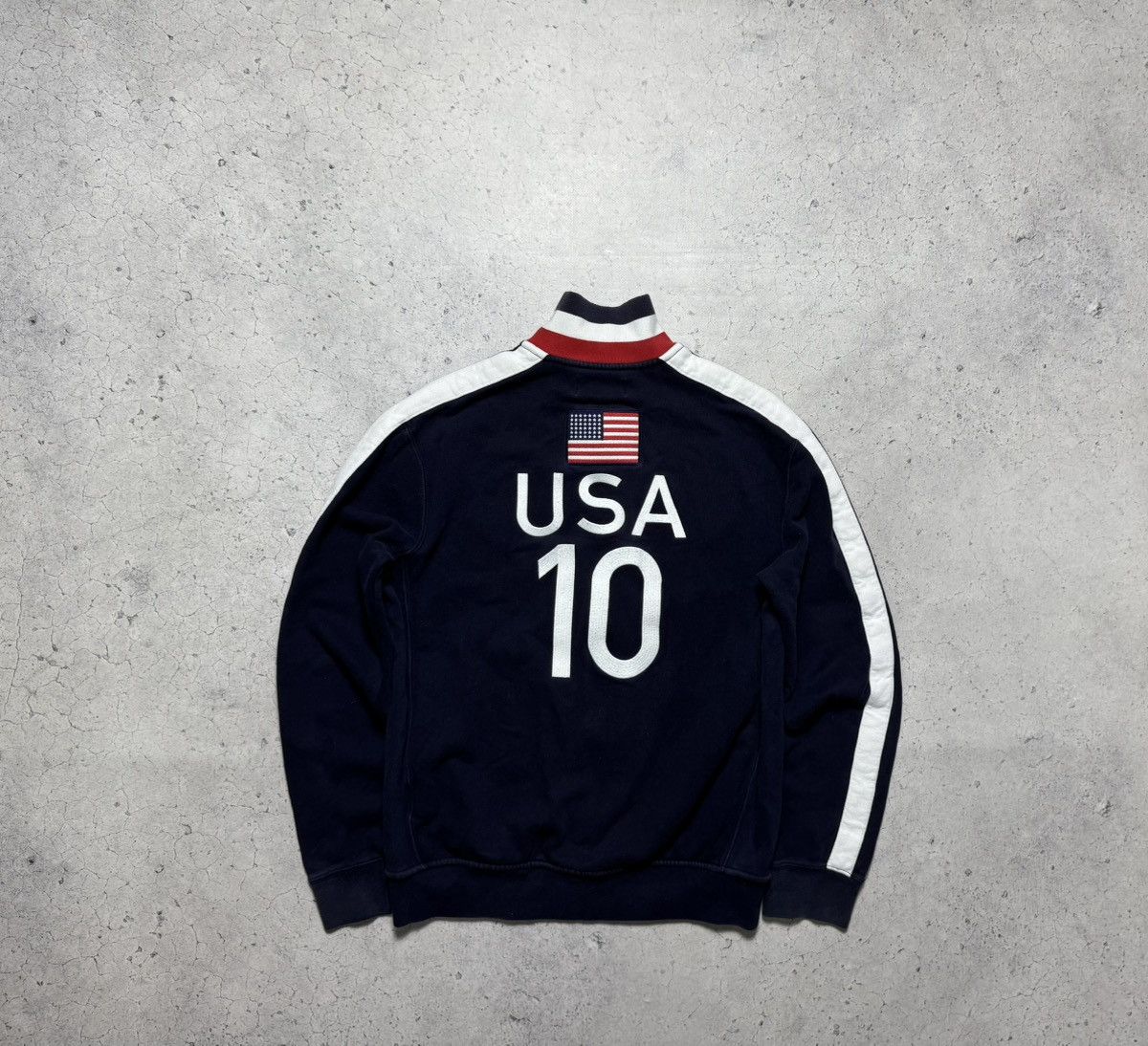 Polo Ralph Lauren Polo Ralph Lauren USA 10 United States Big Pony Track Jacket Size US M / EU 48-50 / 2 - 10 Thumbnail