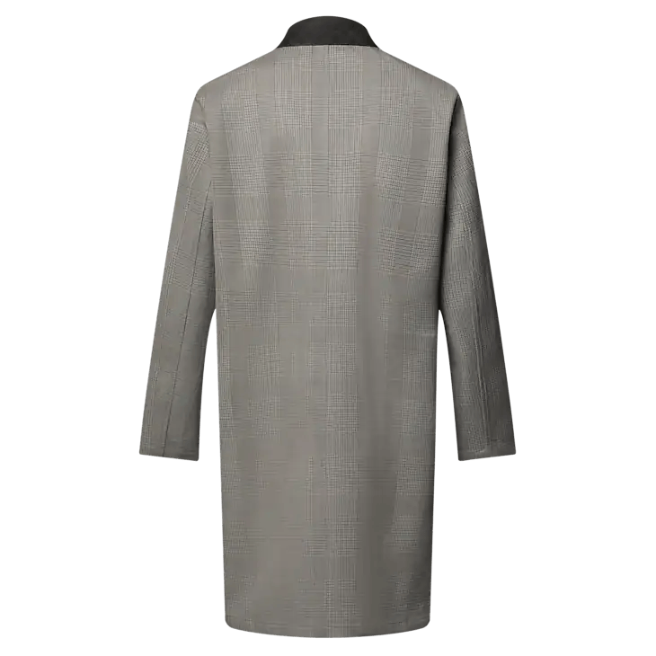 Louis Vuitton Raincoat With Damier Suede Collar Size US M / EU 48-50 / 2 - 3 Thumbnail