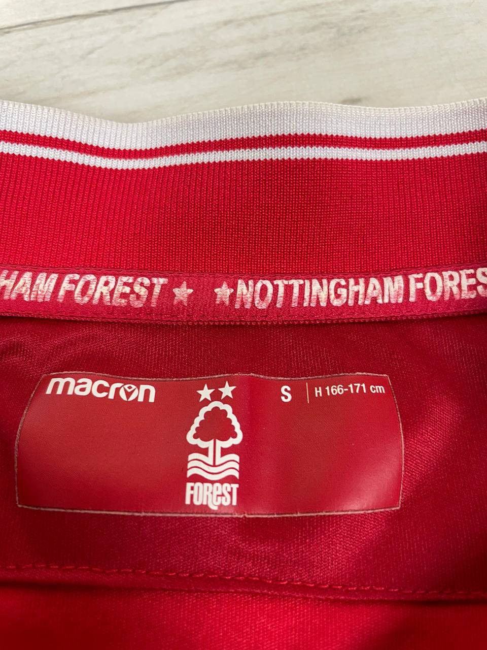 Macron Macron Nottingham Forest 2019-20 Whiting 12 Home Shirt Size US S / EU 44-46 / 1 - 13 Thumbnail