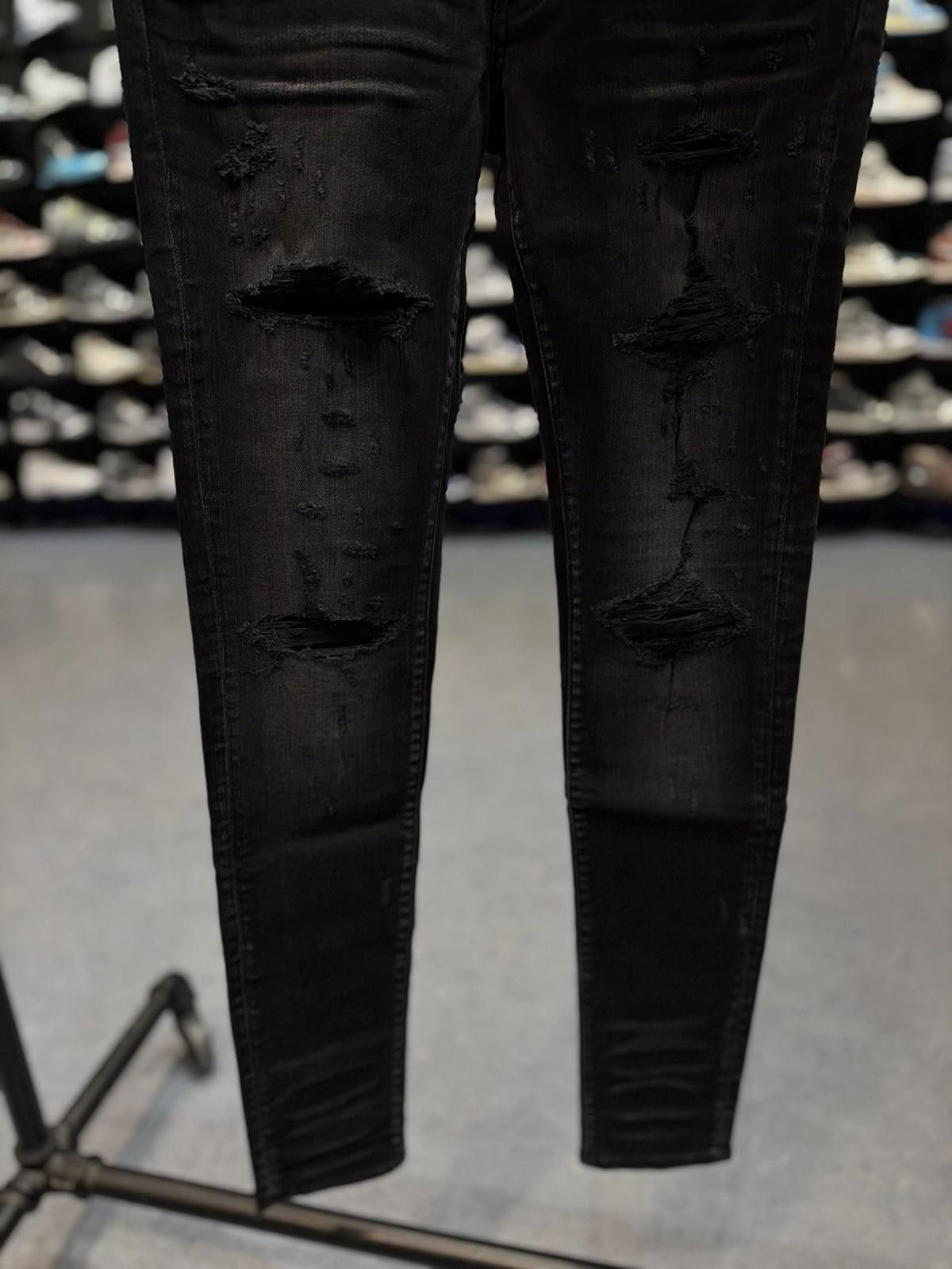 Amiri Size 31 - Amiri Thrasher Black Jeans 100% Authentic NEW Size US 31 - 5 Thumbnail