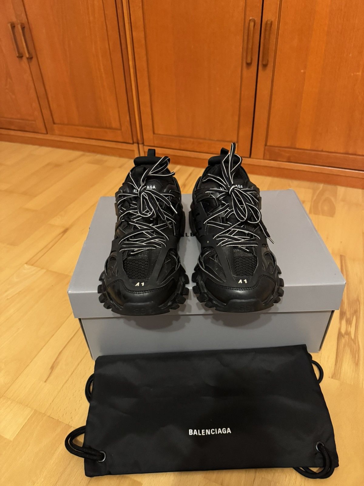 Balenciaga Balenciaga Track Triple Black Size US 8 / EU 41 - 7 Thumbnail