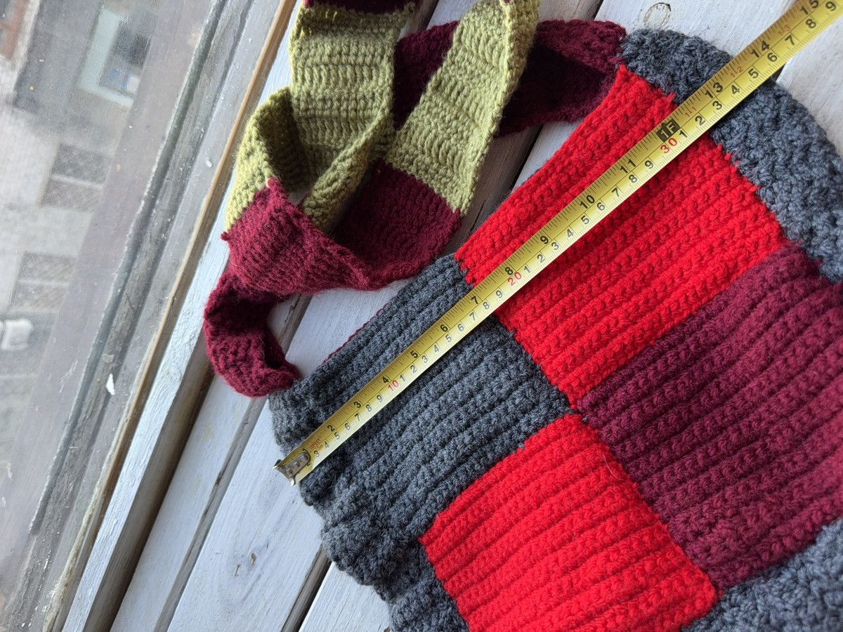 Japanese Brand Japanese style Handmade Knit Y2K 00s Retro Boho bag Size ONE SIZE - 4 Thumbnail