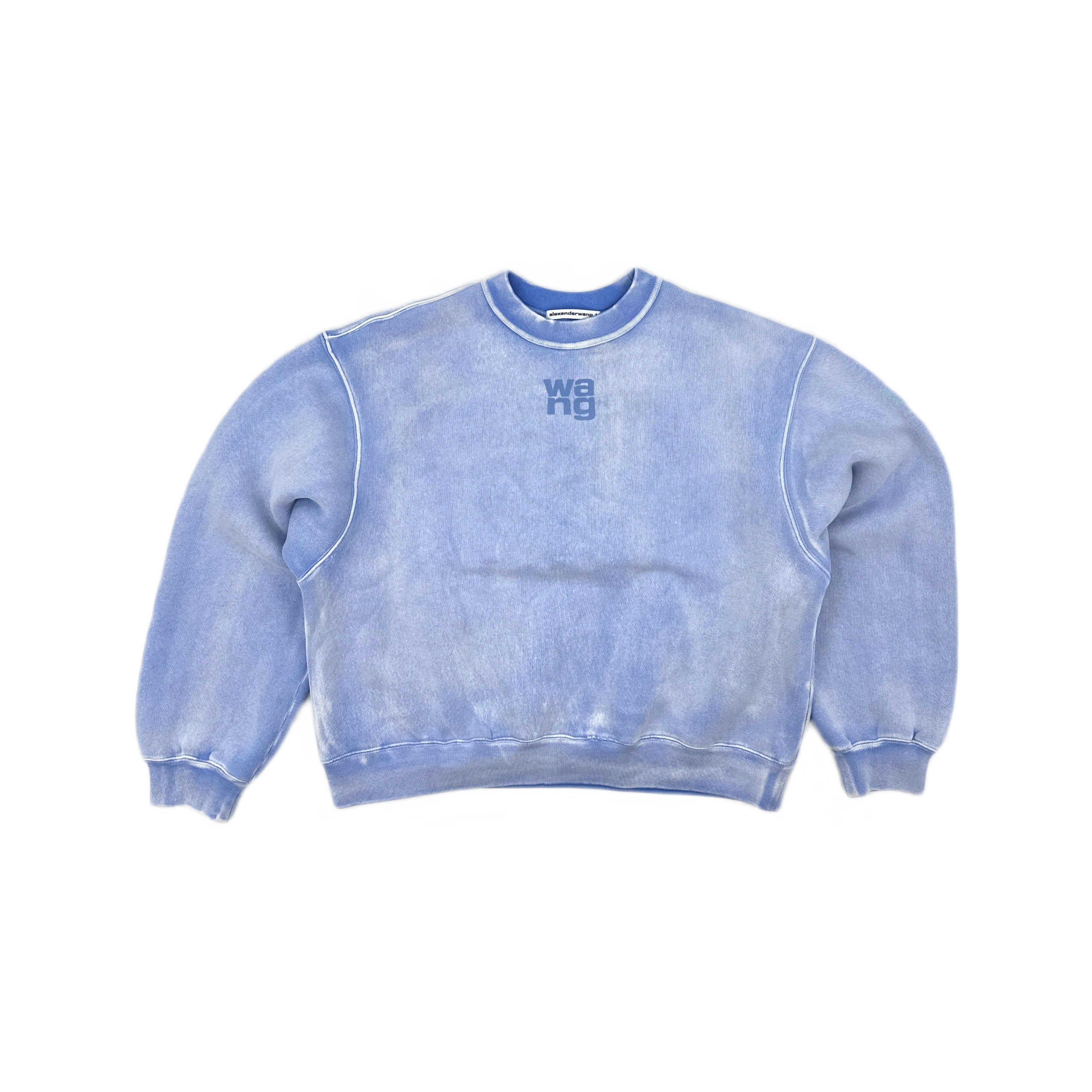 Alexander Wang Alexander Wang Logo Washed Sweatshirt Size M Size M / US 6-8 / IT 42-44 - 1 Thumbnail
