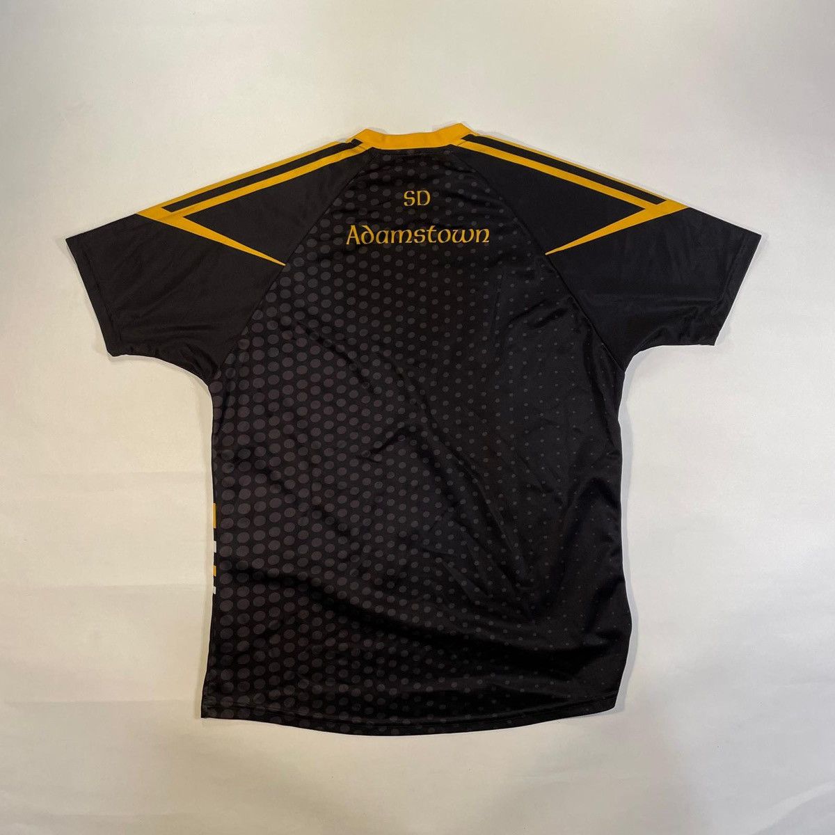 O'Neill Black and yellow O'Neills Adamstown GAA jersey shirt tee Size US XXL / EU 58 / 5 - 2 Thumbnail