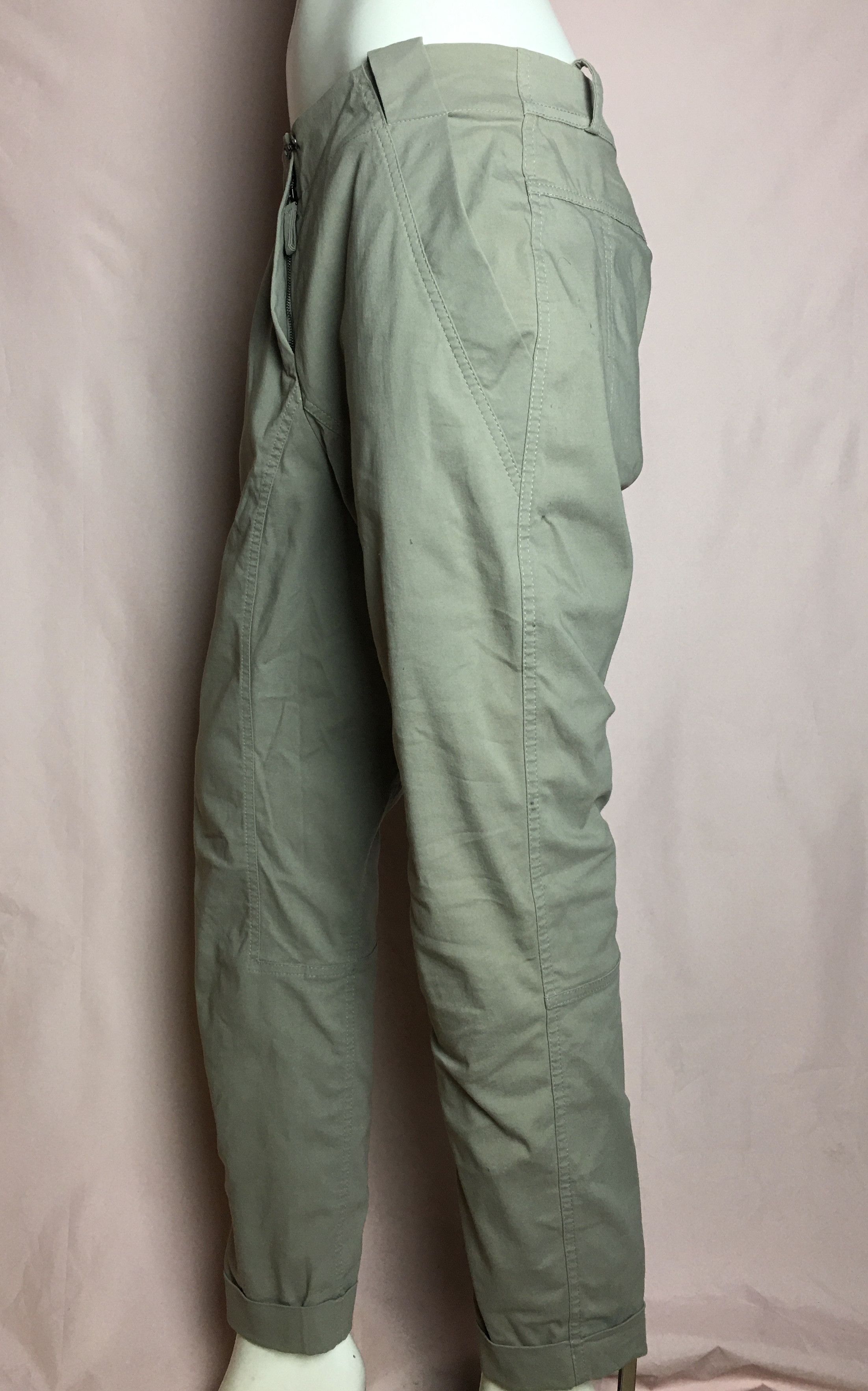 Annette Gortz Annette Gortz Designer Cotton Pants Women EU 40 Size 28" / US 6 / IT 42 - 4 Thumbnail