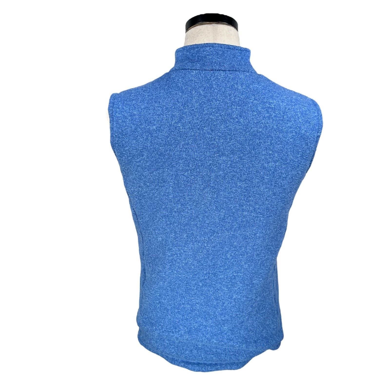 Peter Millar Peter Millar Crown Sport Fleece Vest Men's Small Blue Gray Size US S / EU 44-46 / 1 - 3 Thumbnail