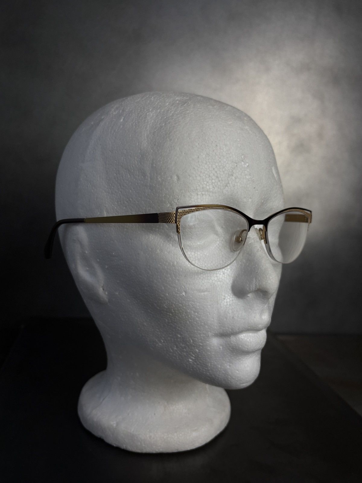 Designer × Other Ozone Eyeglasses The Netherlands L4132 Ombre Gold Frames Size ONE SIZE - 5 Thumbnail