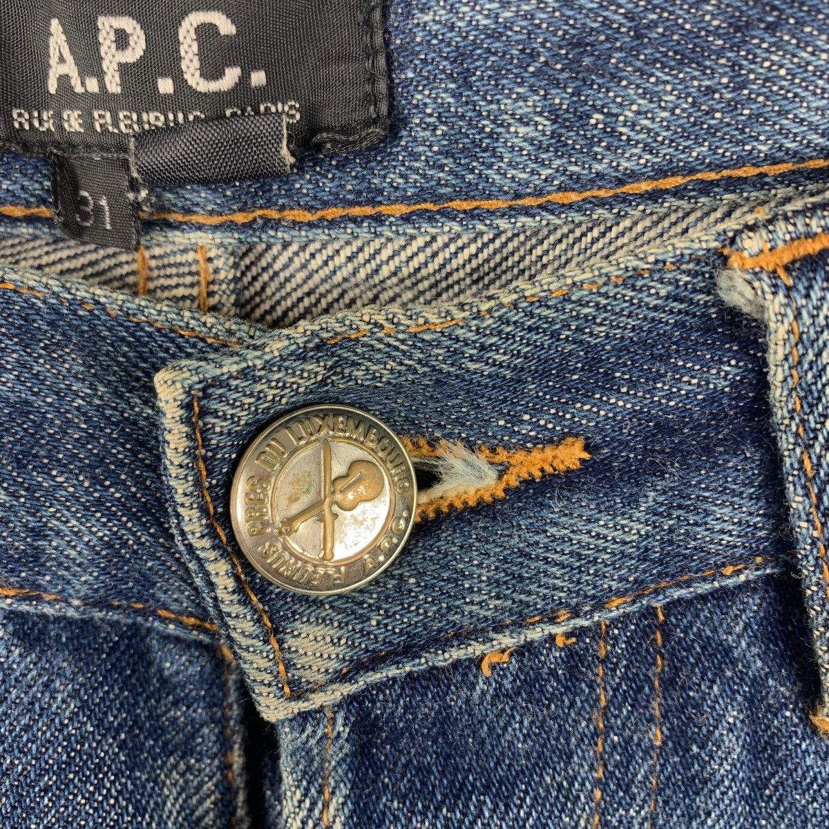 A.P.C. × Japanese Brand A.P.C selvedge blue jeans Size US 31 - 5 Thumbnail