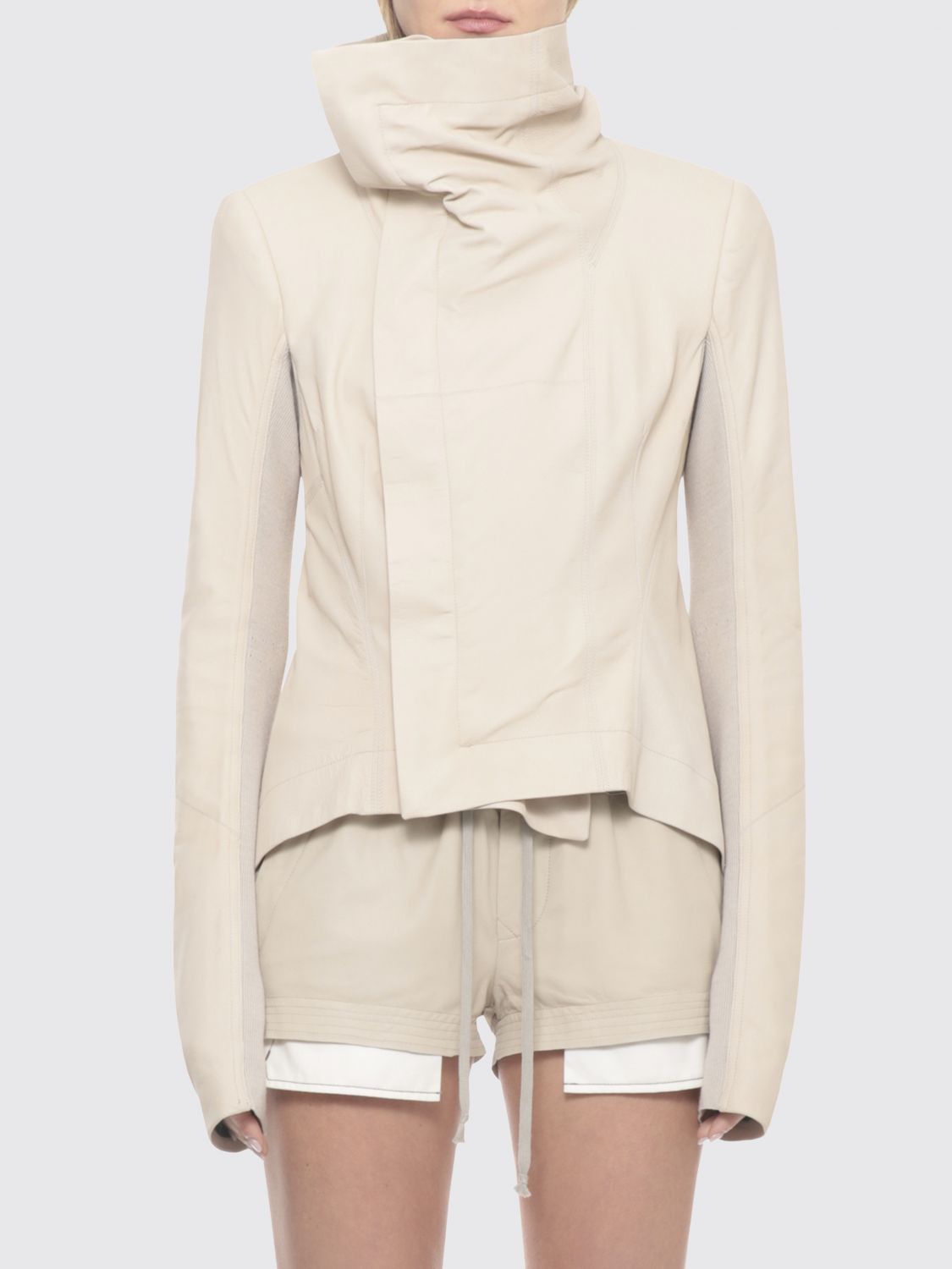 Rick Owens Rick Owens Jacket Woman Beige Size M / US 6-8 / IT 42-44 - 1 Thumbnail