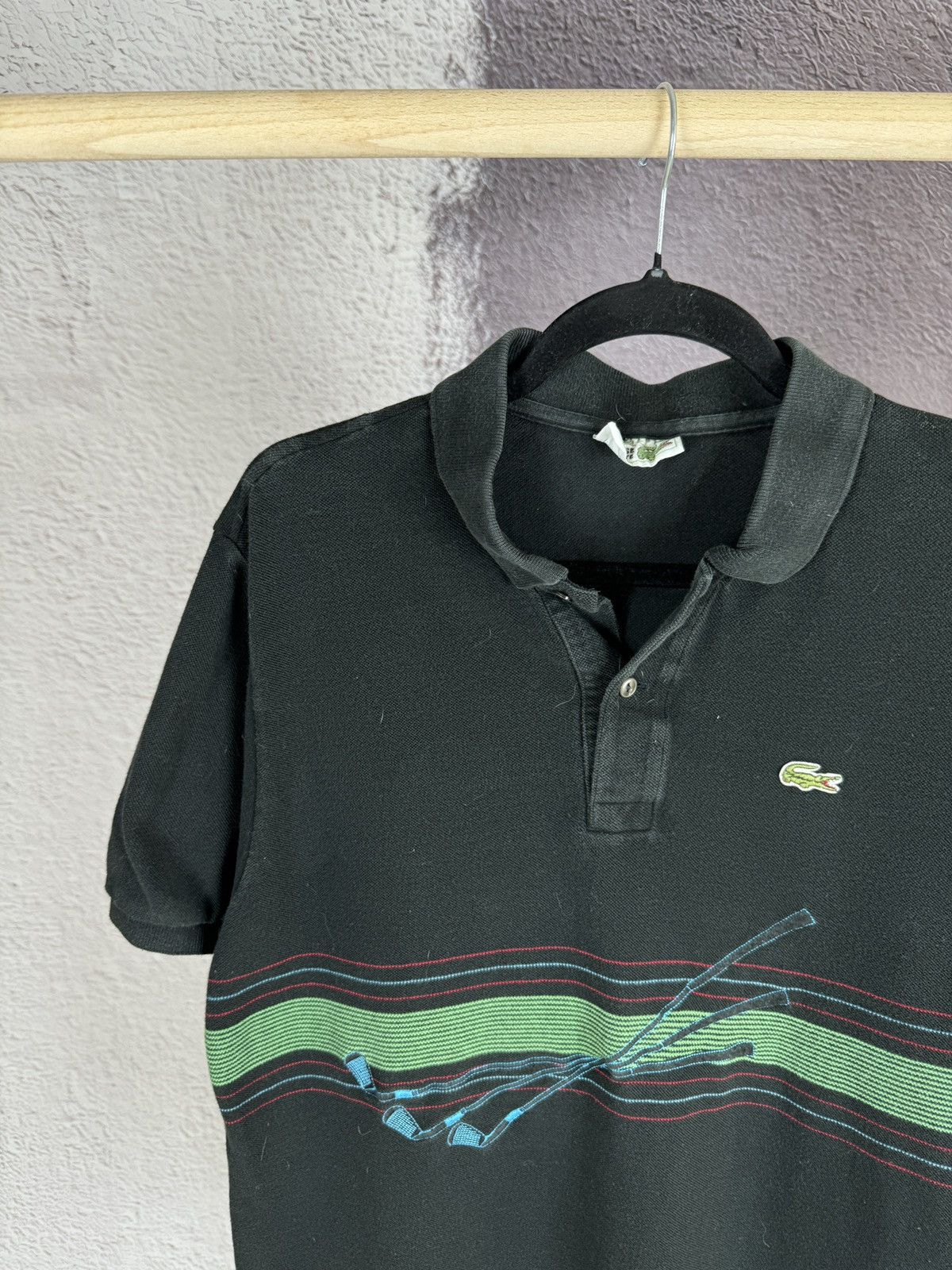 Lacoste × Vintage Chemise Lacoste vintage 90s Golf Polo Shirt XL Size US XL / EU 56 / 4 - 3 Thumbnail