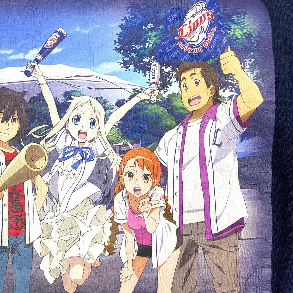 Anime SEIBU LIONS ANOHANA PROJECT ANIME COLLABORATION TEE Size US S / EU 44-46 / 1 - 4 Thumbnail