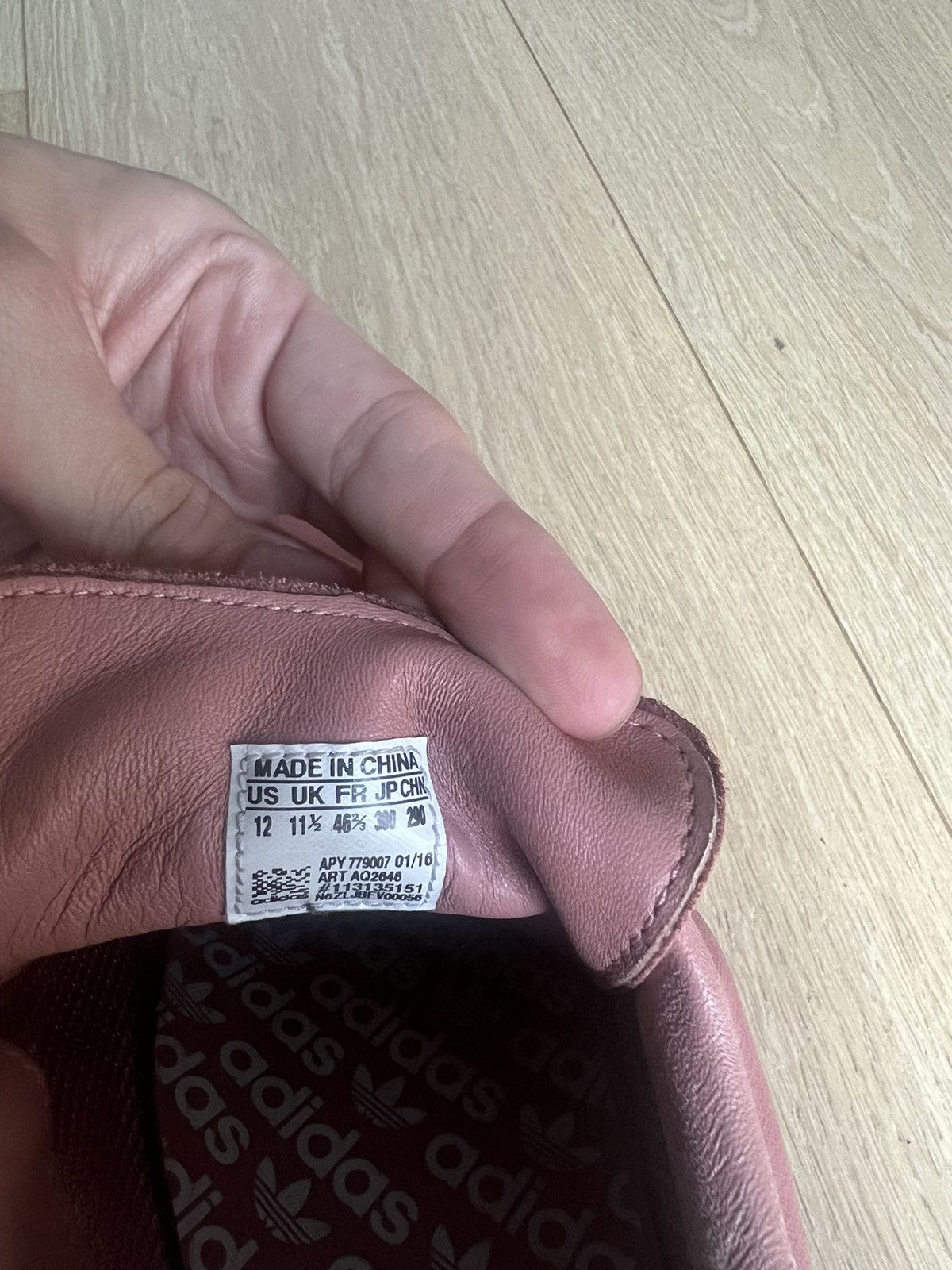 Adidas × Raf Simons Ash Pink Raf Simons Stan Smith Size US 12 / EU 45 - 6 Thumbnail