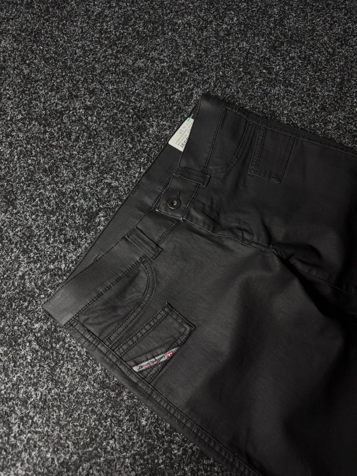 Diesel Luxury Designer 00s Diesel Jegonfire Retro Waxed style Size 26" / US 2 / IT 38 - 4 Thumbnail