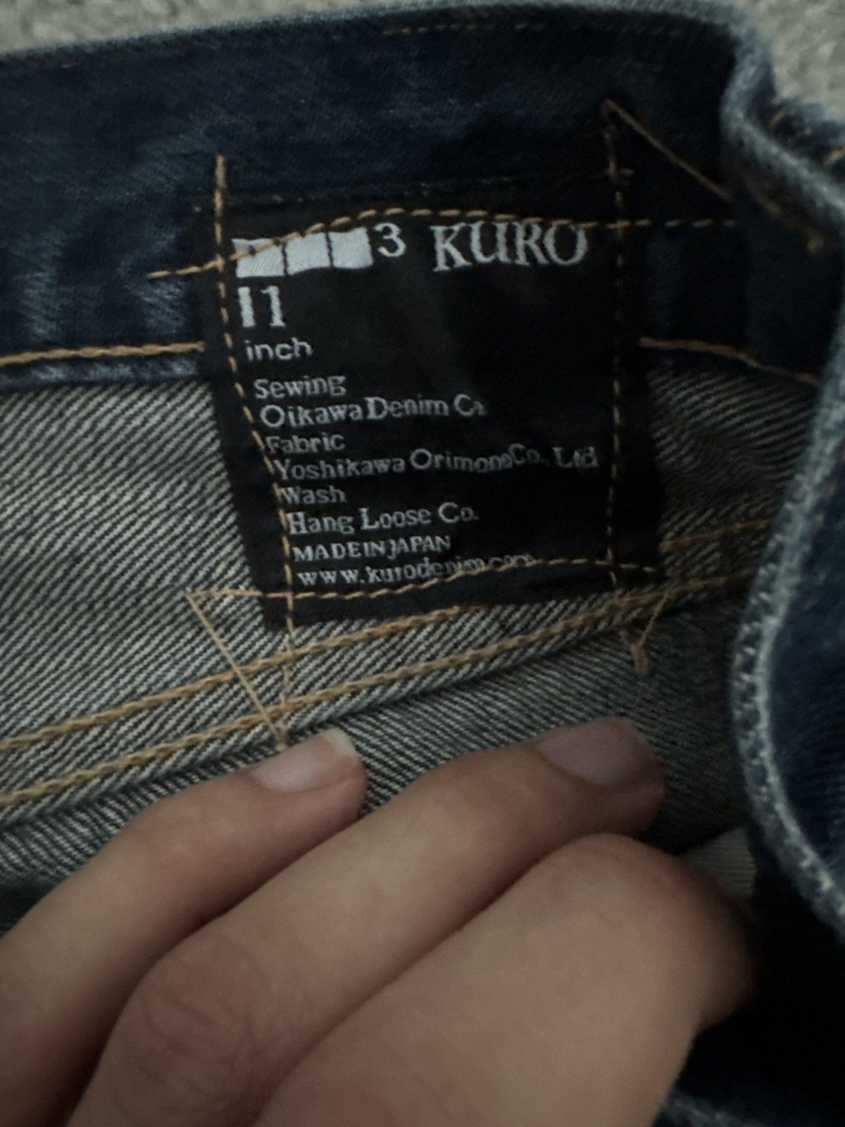 KURO Blue kuro skinny jeans Size US 30 / EU 46 - 2 Thumbnail