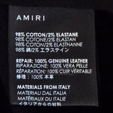 Amiri Amiri Black pieced denim pants Size US 28 / EU 44 - 5 Thumbnail