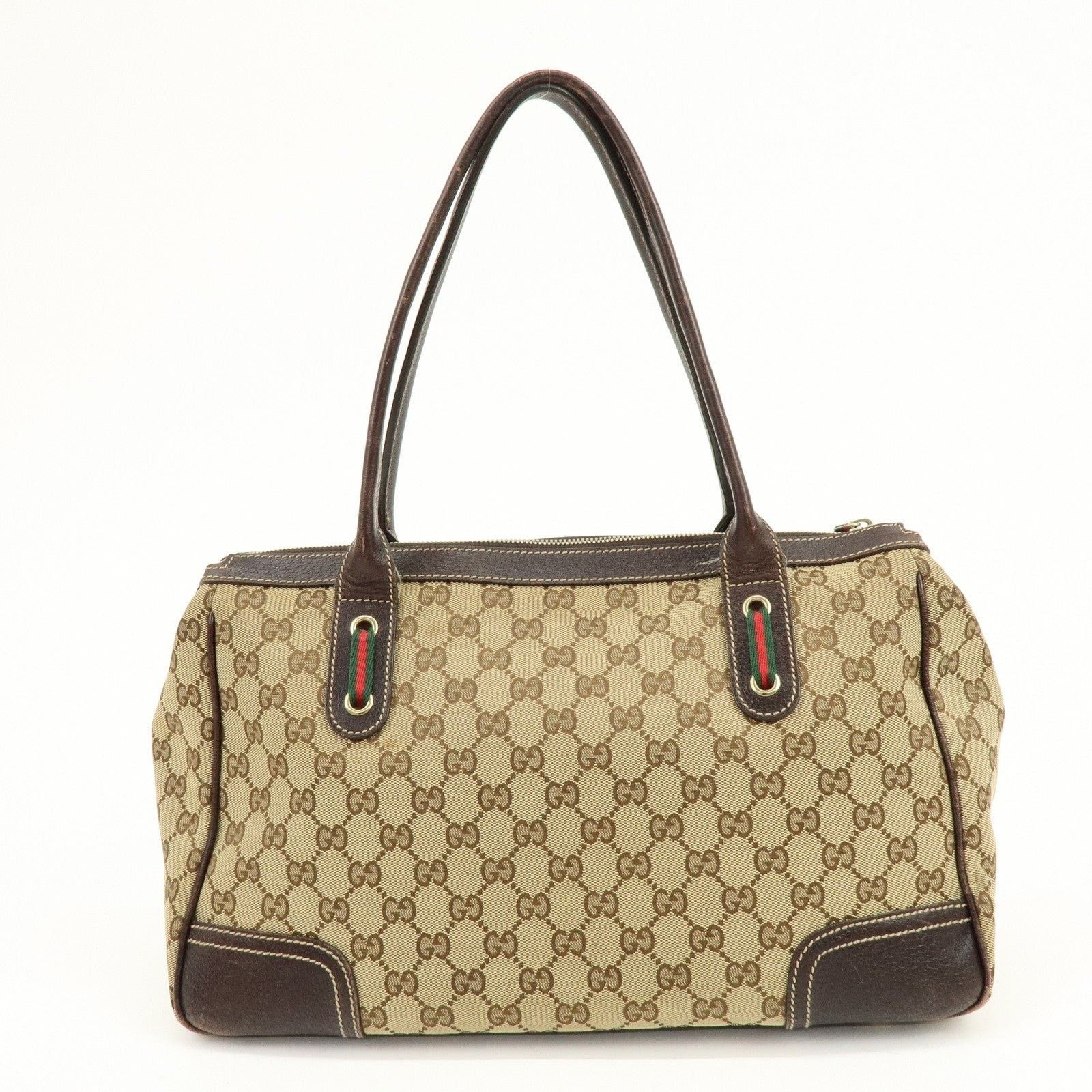 Gucci Gucci Princy GG Canvas Shoulder Bag Brown Size ONE SIZE - 2 Thumbnail