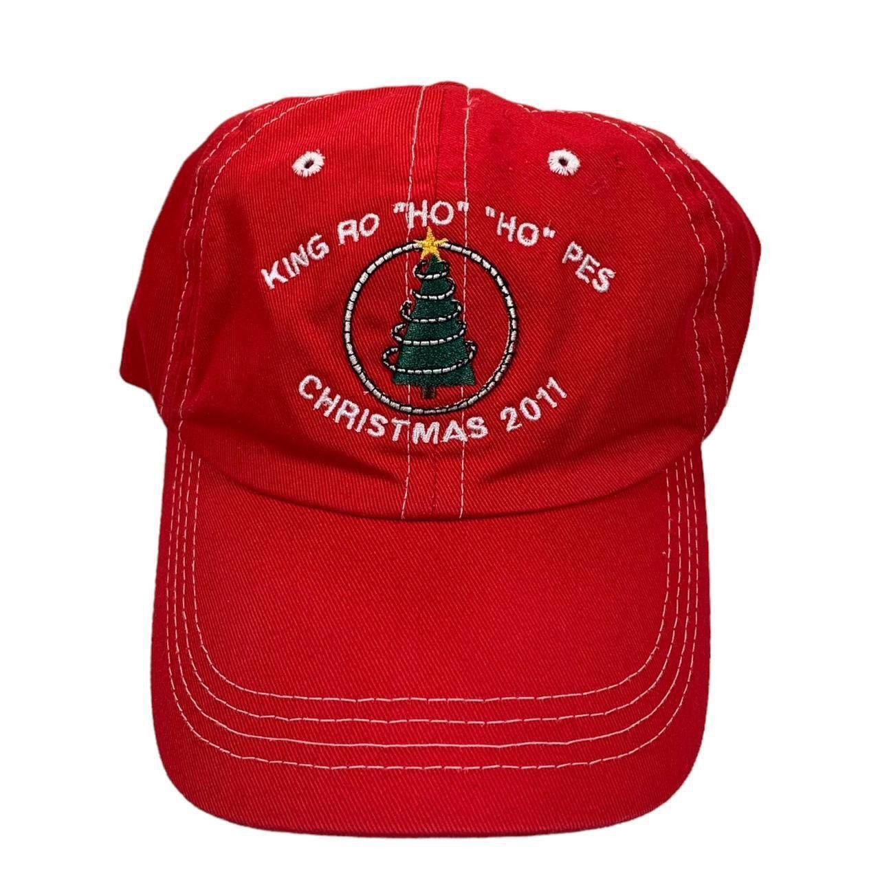 Vintage King Ropes Sheridan Wyoming Red Christmas 2011 Strapback Size ONE SIZE - 1 Thumbnail