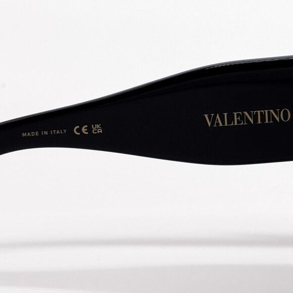 Valentino NEW VALENTINO SUNGLASSES VLS-180A BLACK/GRAY WOMEN EYEWEAR Size ONE SIZE - 7 Thumbnail