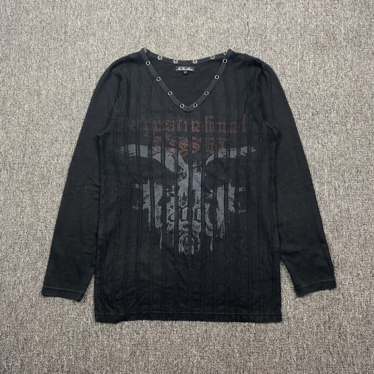 In The Attic in the attic photo tee y2k poem long sleeve textured Size US M / EU 48-50 / 2 - 1 Thumbnail