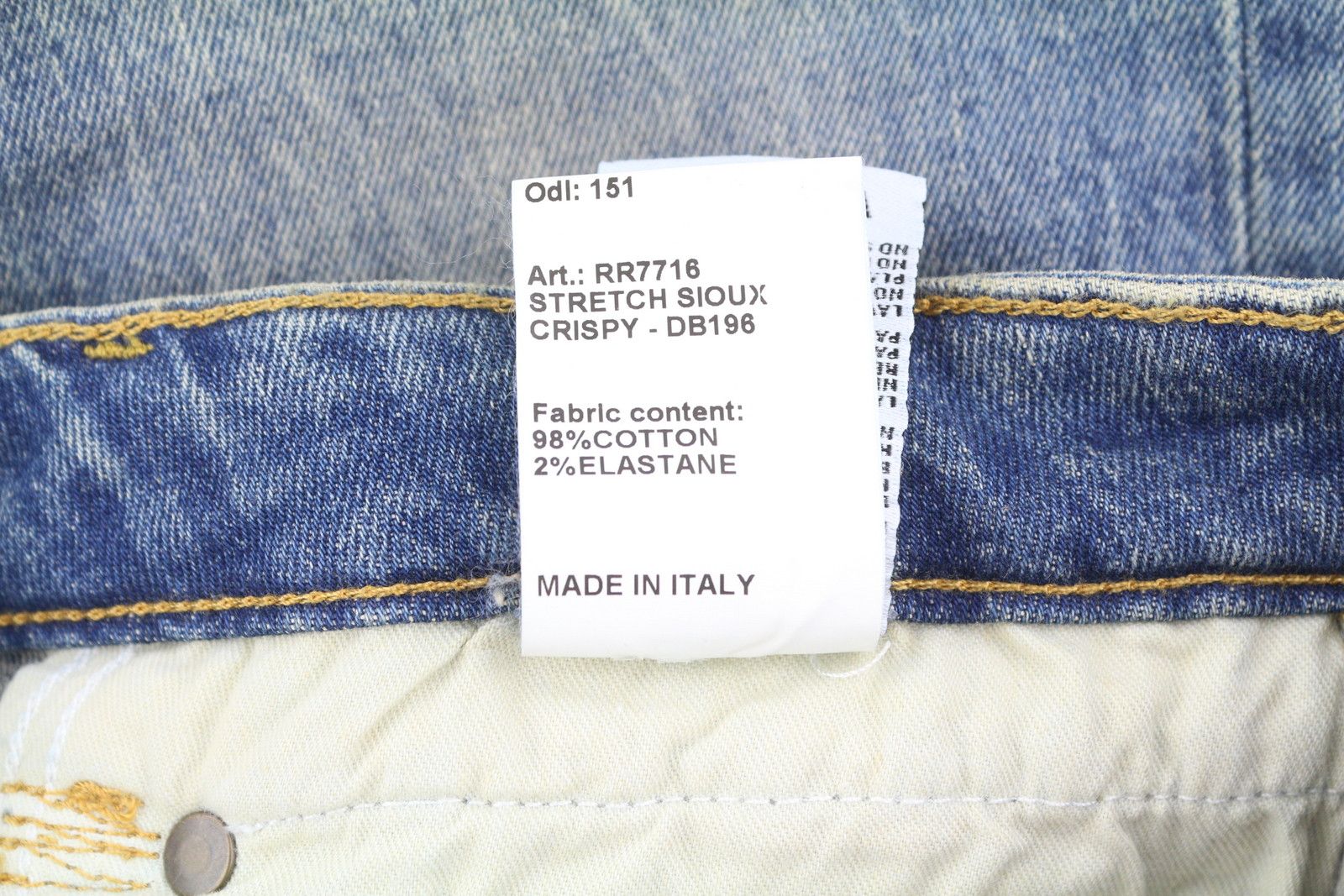 R13 BOY STRAIGHT 28 Kelly Faded Blue RRP699 87183 Size 28" / US 6 / IT 42 - 10 Thumbnail