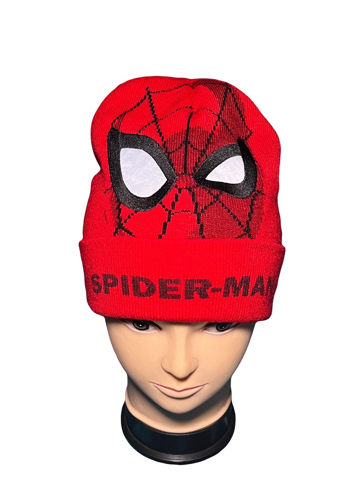 Japanese Brand Spiderman venom y2k spider hype beanie hat Size ONE SIZE - 1 Thumbnail