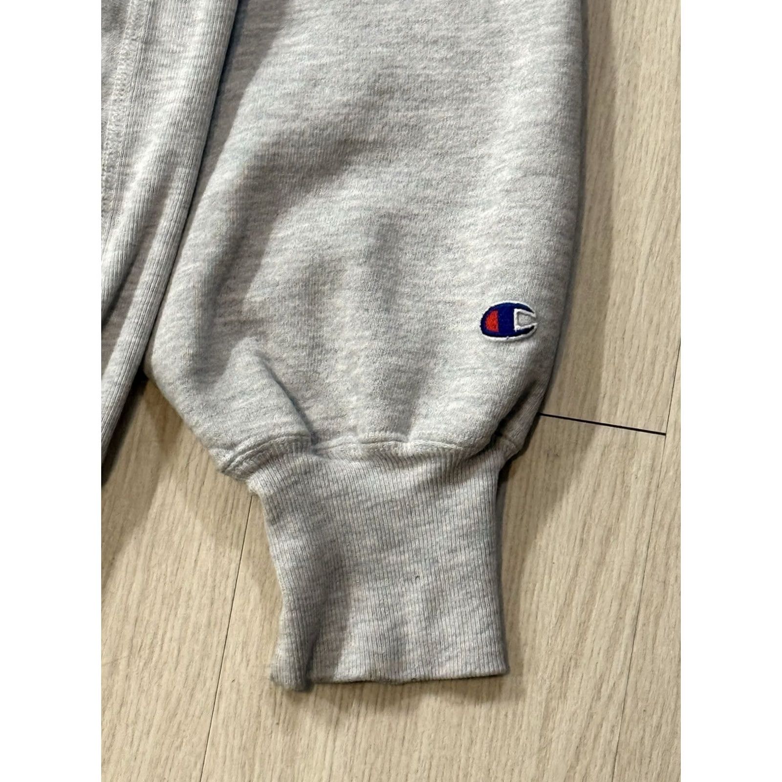 Champion VINTAGE Champion Reverse Weave Monmouth College Crewneck Sweatshirt 2XL Gray Graphic Print Mens Jersey Collegiate 90s Size US XXL / EU 58 / 5 - 6 Thumbnail