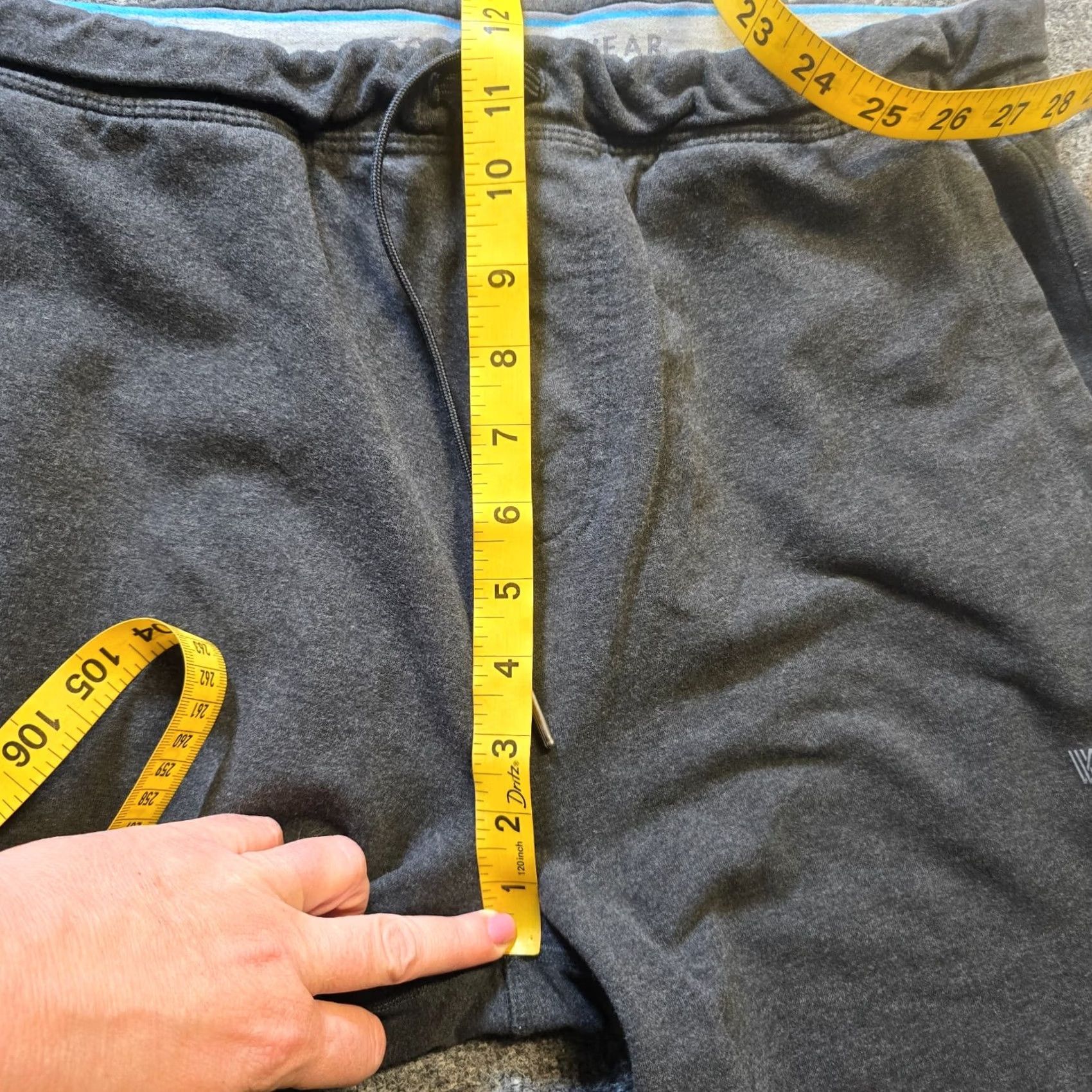 Vintage Mac Weldon Pants Mens Size Large Gray Sweatpants Tapered Casual Pull On Athletic Regular Waist 32 in Pockets Elastic Waist Cotton Spandex Size US 33 - 7 Thumbnail