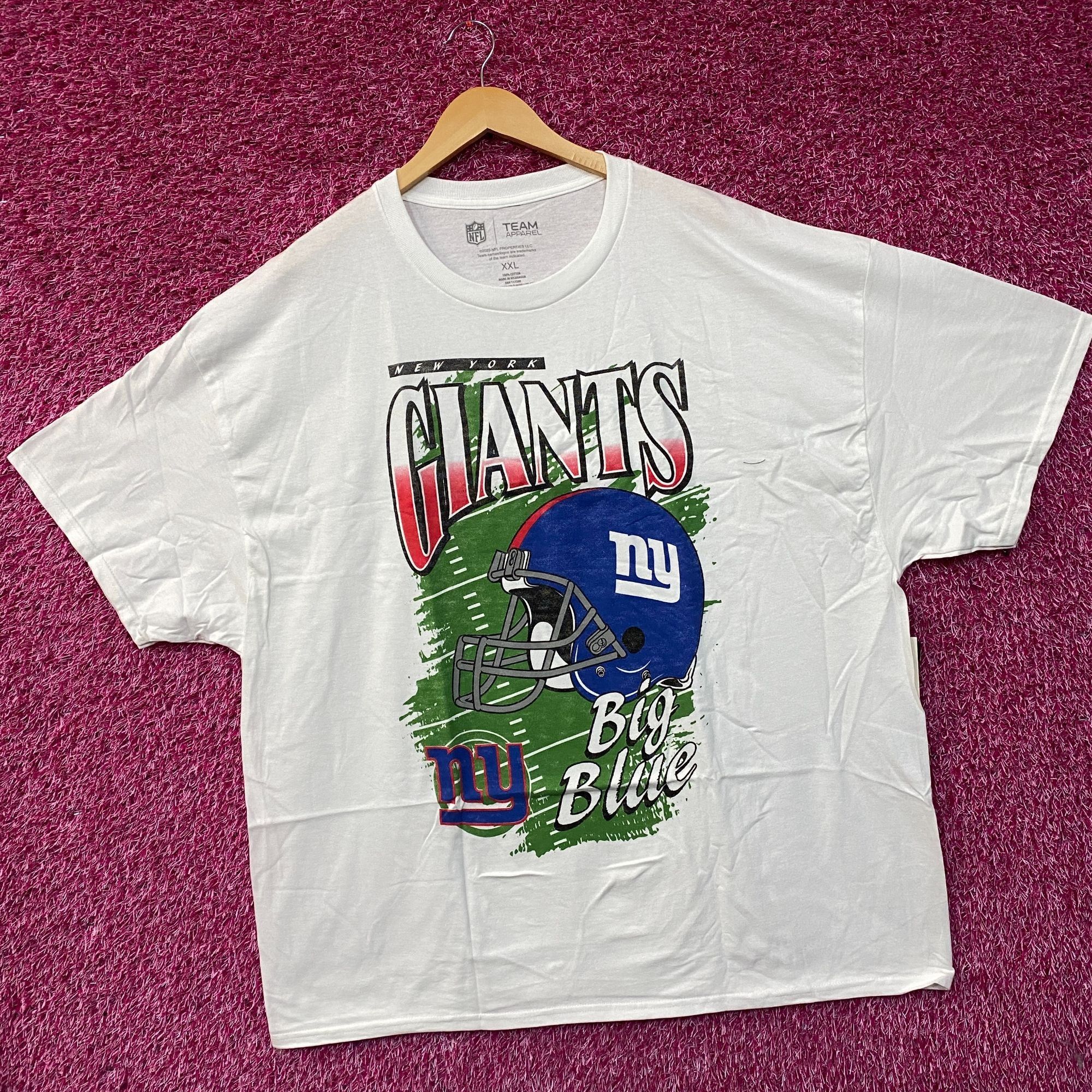 NFL Team Apparel NFL New York Giants Helmet Graphic T-Shirt 2XL Size US XXL / EU 58 / 5 - 3 Thumbnail