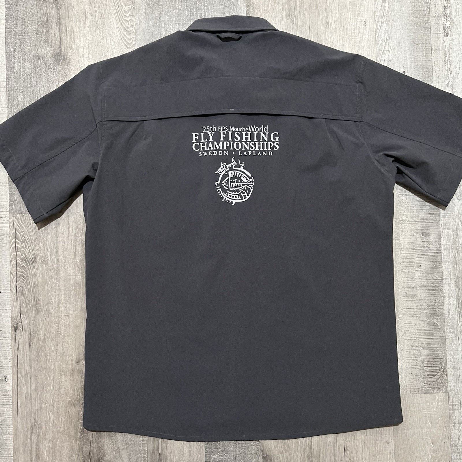 Other VTG Lundhags Trotter Shirt NWT Grey Sweden Fly Fishing Shirt Size US XL / EU 56 / 4 - 2 Thumbnail