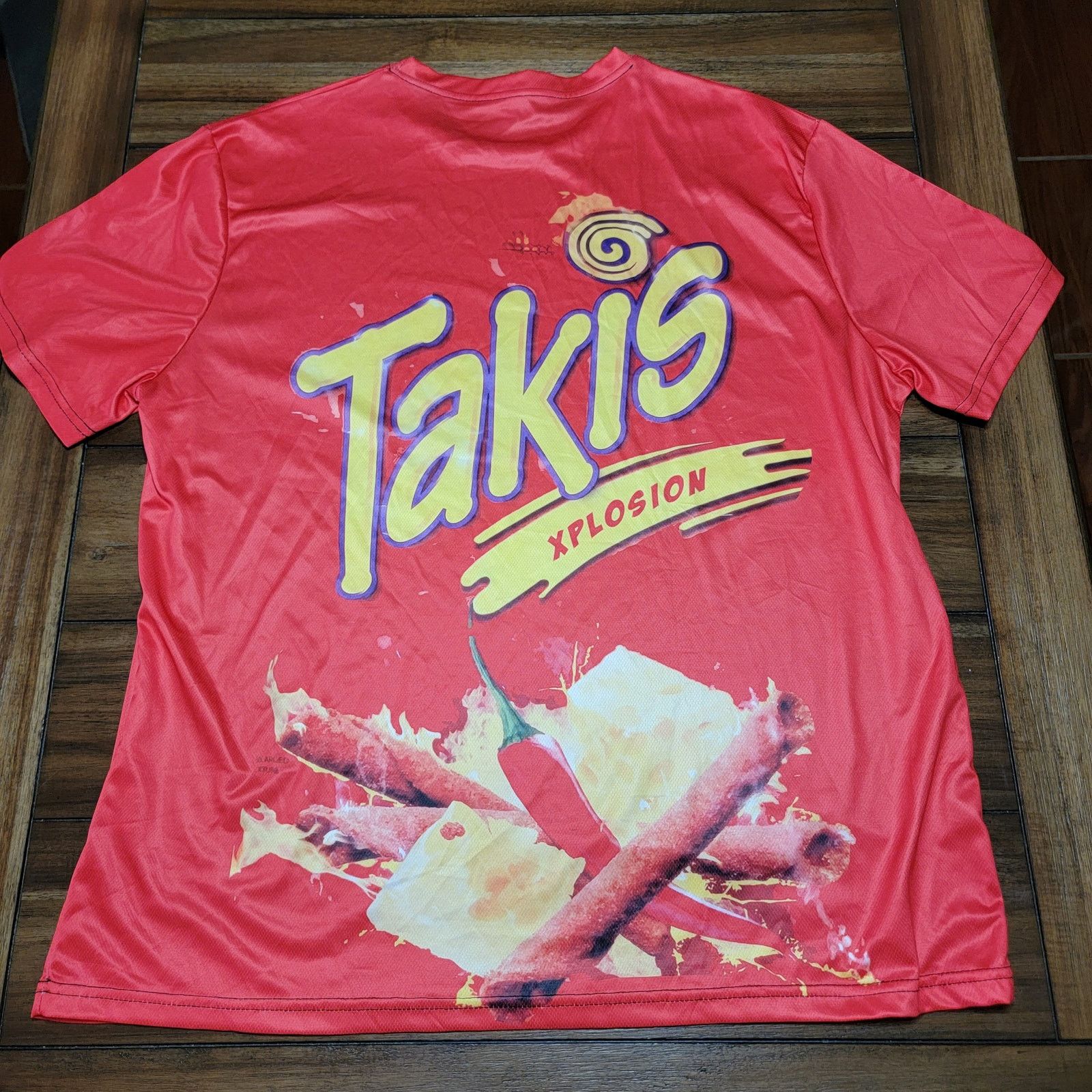 Other Takis Explosion Unisex Red Shirt - Size XXXL* Size US XXL / EU 58 / 5 - 2 Thumbnail