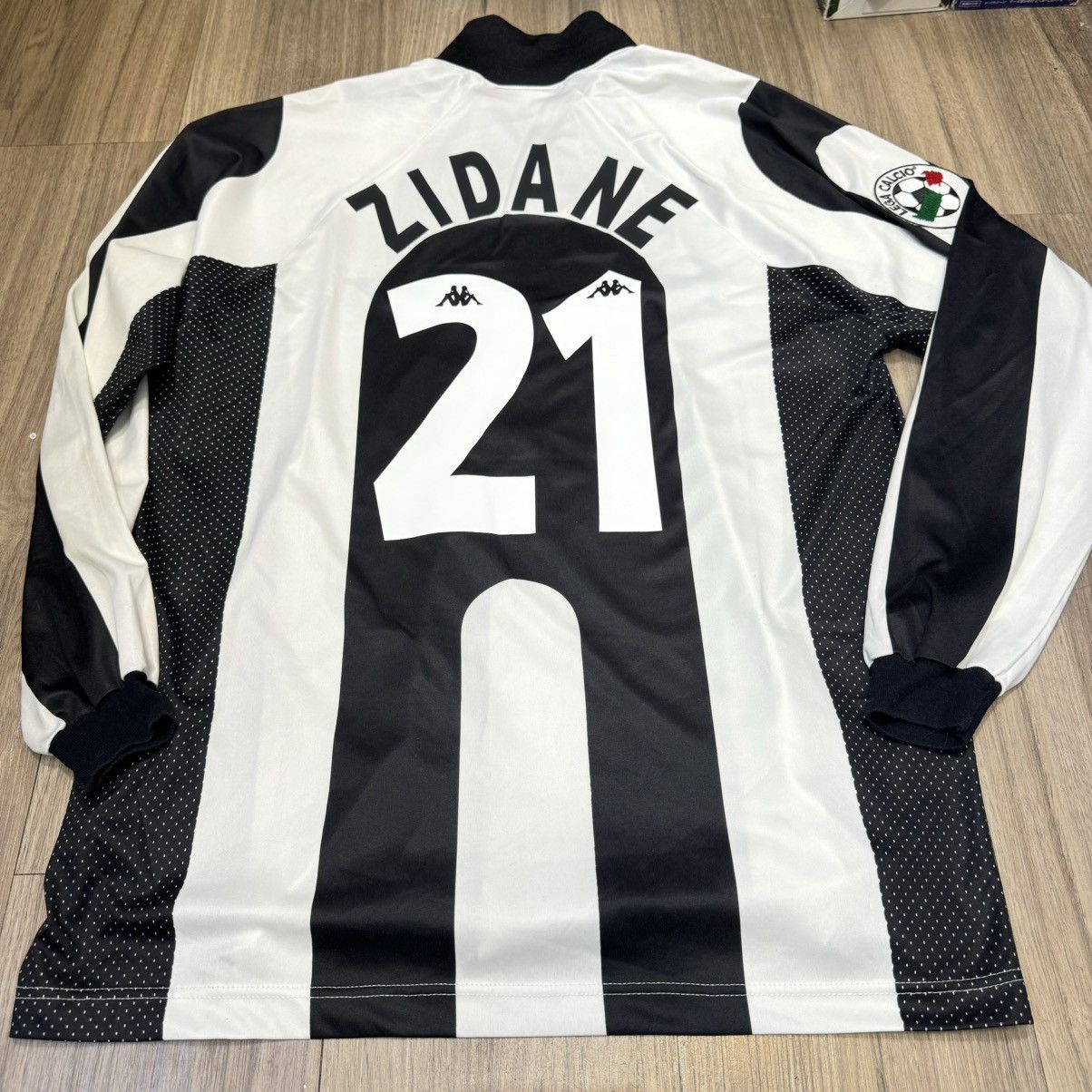 Vintage Juventus 97/98 longsleeves home shirt #21 zidane Size US XL / EU 56 / 4 - 2 Thumbnail