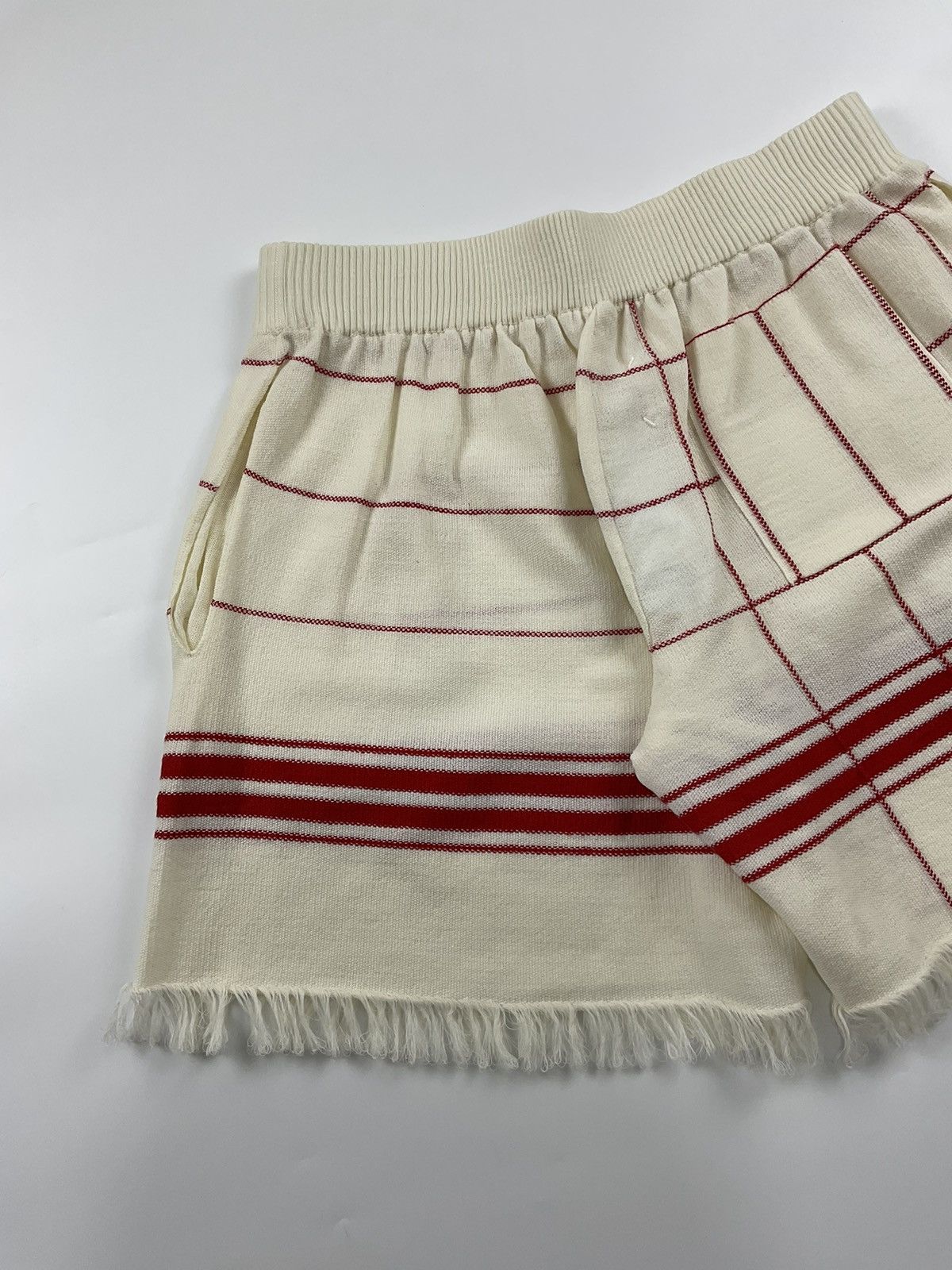 Maison Margiela Maison Margiela Fringe Knit Short Size US 32 / EU 48 - 5 Thumbnail