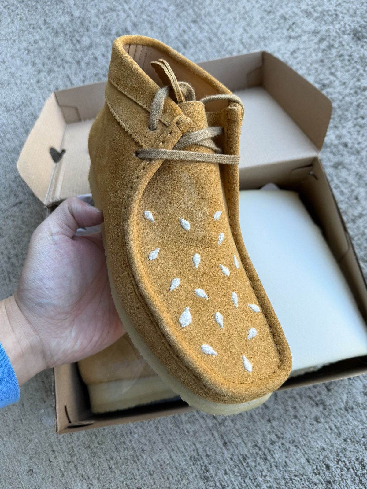 Clarks × Vandy The Pink Vandy The Pink Clarks Wallabes Boot Burger Size US 8 / EU 41 - 1 Thumbnail