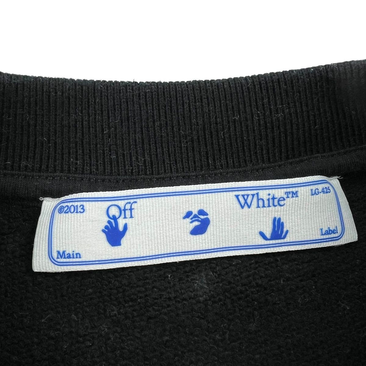Off-White Off-White Caravaggio Black Sweatshirt Size US M / EU 48-50 / 2 - 4 Thumbnail