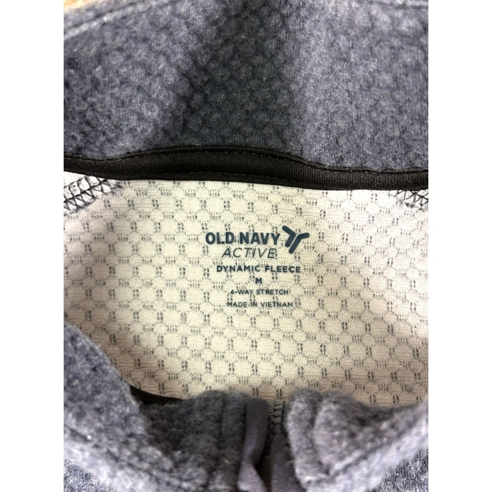 Old Navy Old Navy Active Dynamic Fleece 4-Way Stretch Navy Blue 1/4 Zip Men’s Size M Pullover Casual Lightweight Size US M / EU 48-50 / 2 - 3 Thumbnail