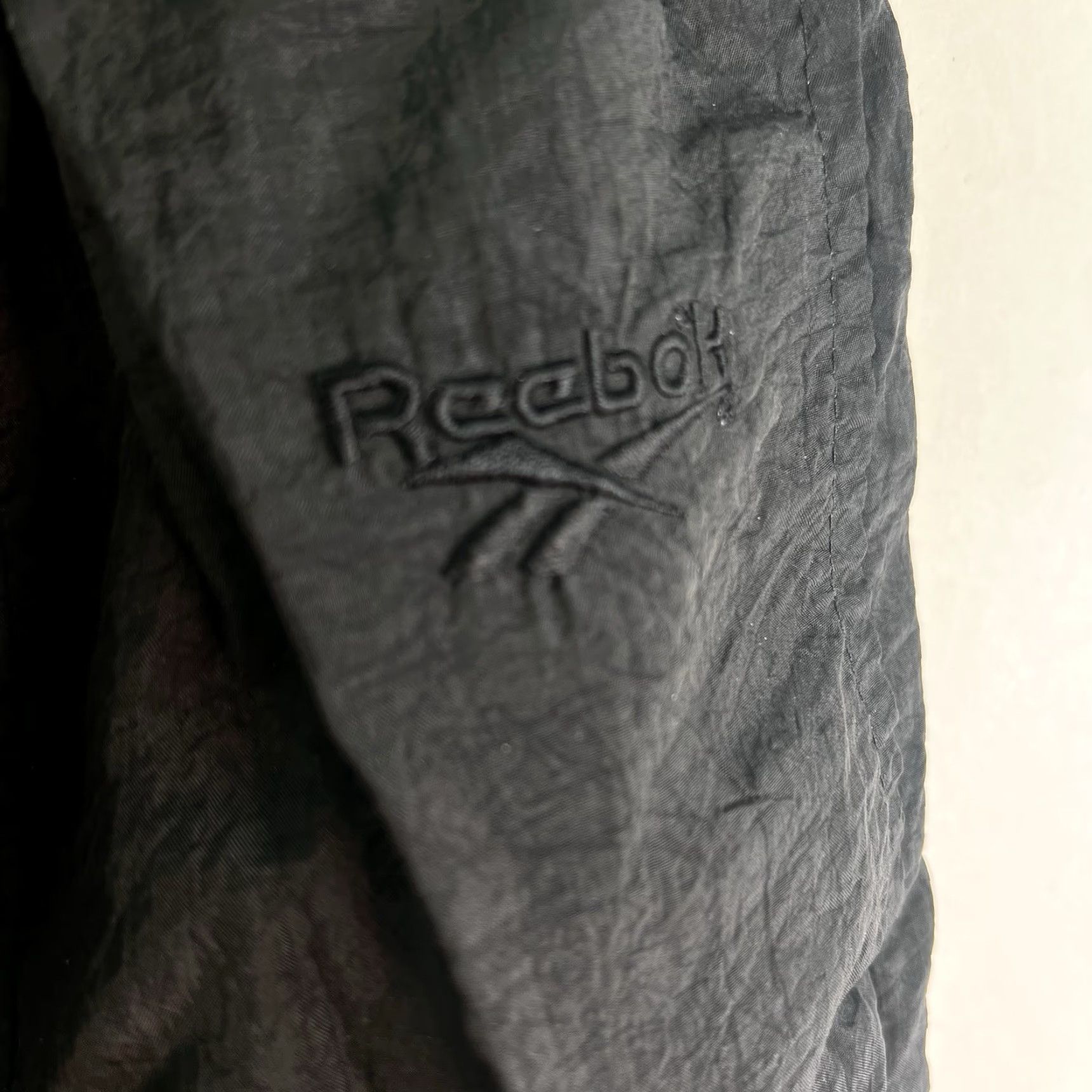 Reebok VINTAGE Reebok Track Pants Men XL Black Nylon Lined Tapered 90s Athleisure Size US 36 / EU 52 - 4 Thumbnail