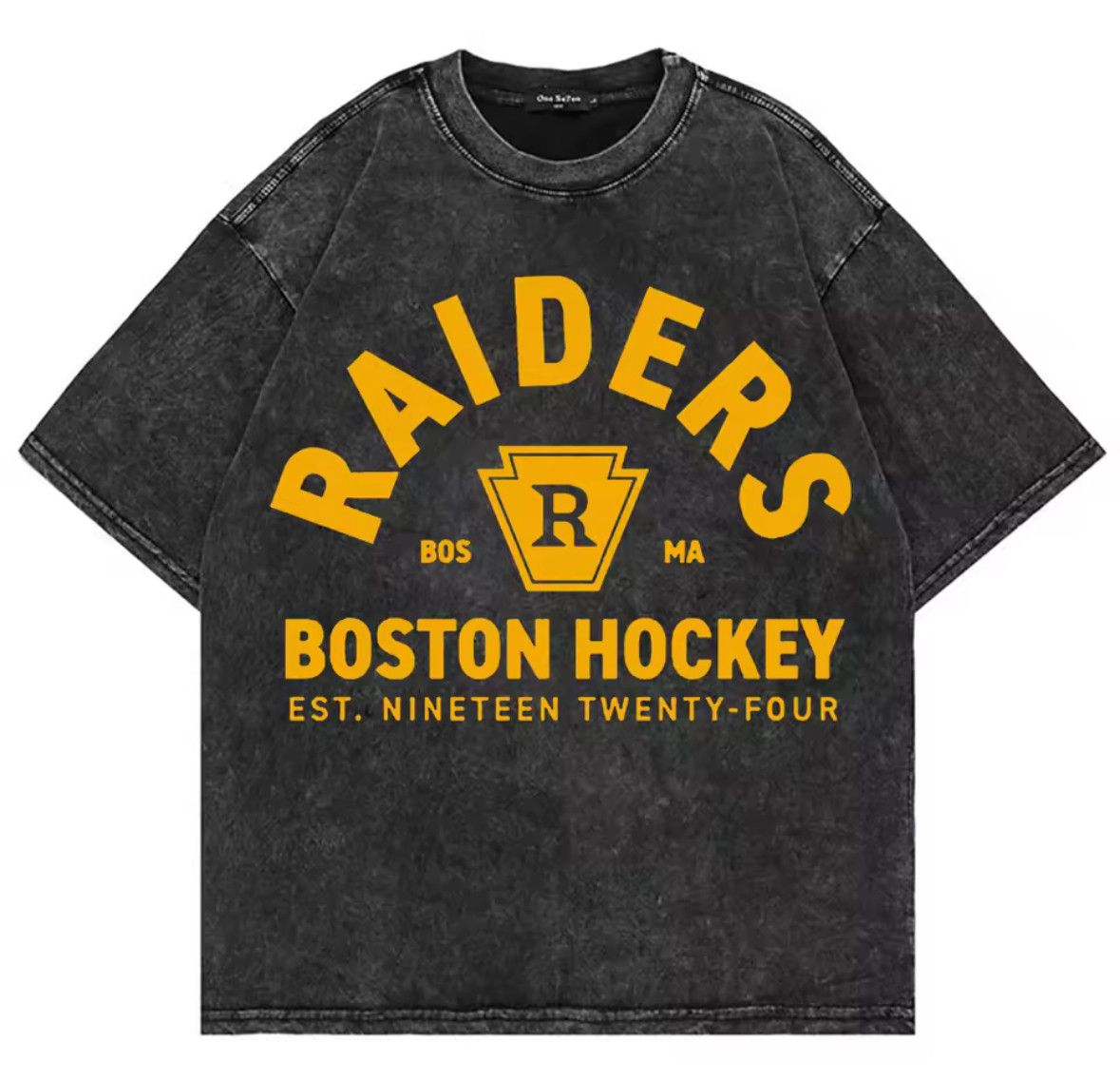 Other 100% Cotton Vintage Washed 81 Boston Raiders T-Shirt Size US S / EU 44-46 / 1 - 2 Thumbnail