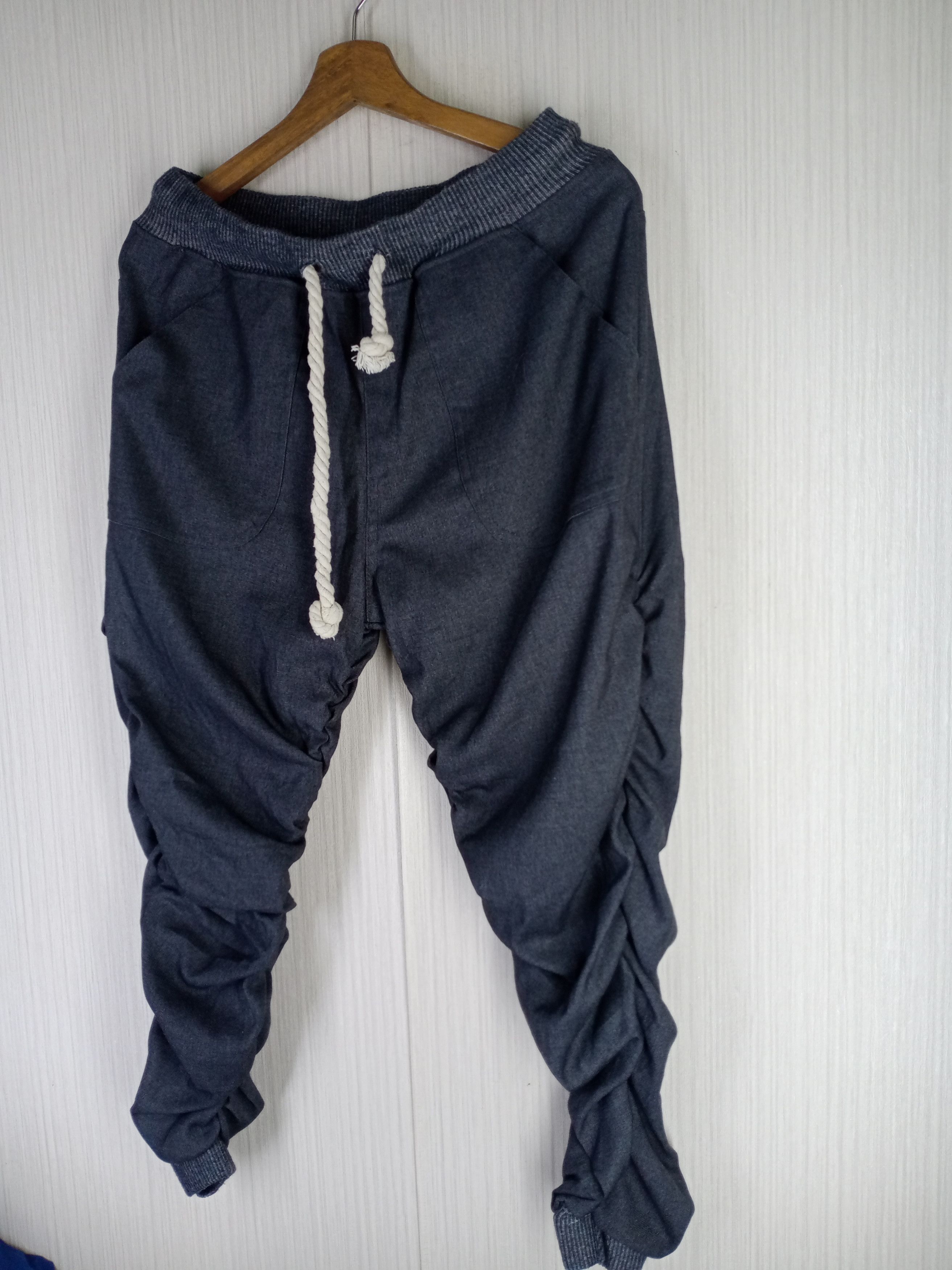 Hysteric Glamour Rare Rovtski Tapered Leg Drawstring Jogger Pants Size US 30 / EU 46 - 4 Thumbnail