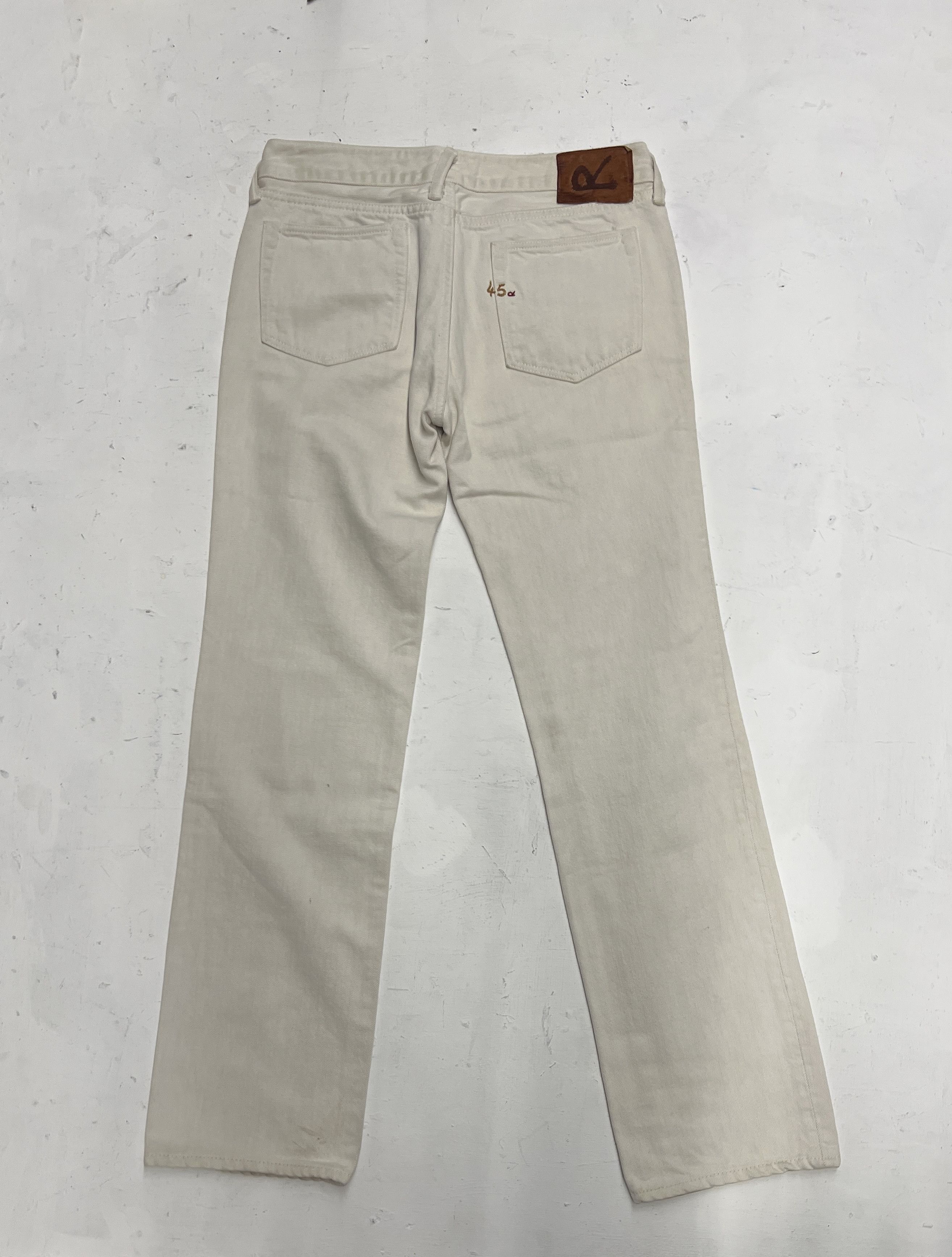 45rpm 45rpm Natural Cotton Denim Bootcut Jeans Size 4 Size 30" / US 8 / IT 44 - 3 Thumbnail