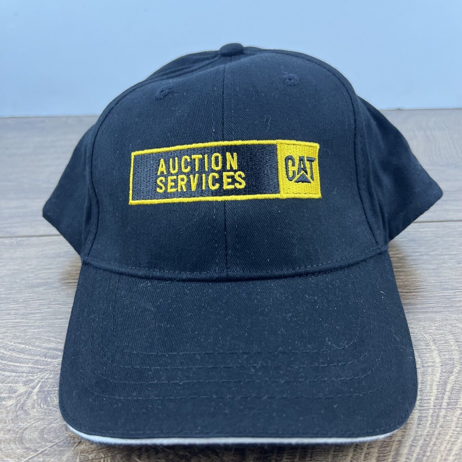 Other CAT Auction Services Hat Black Cap CAT Hat Adjustable Hat Bl Size ONE SIZE - 1 Thumbnail