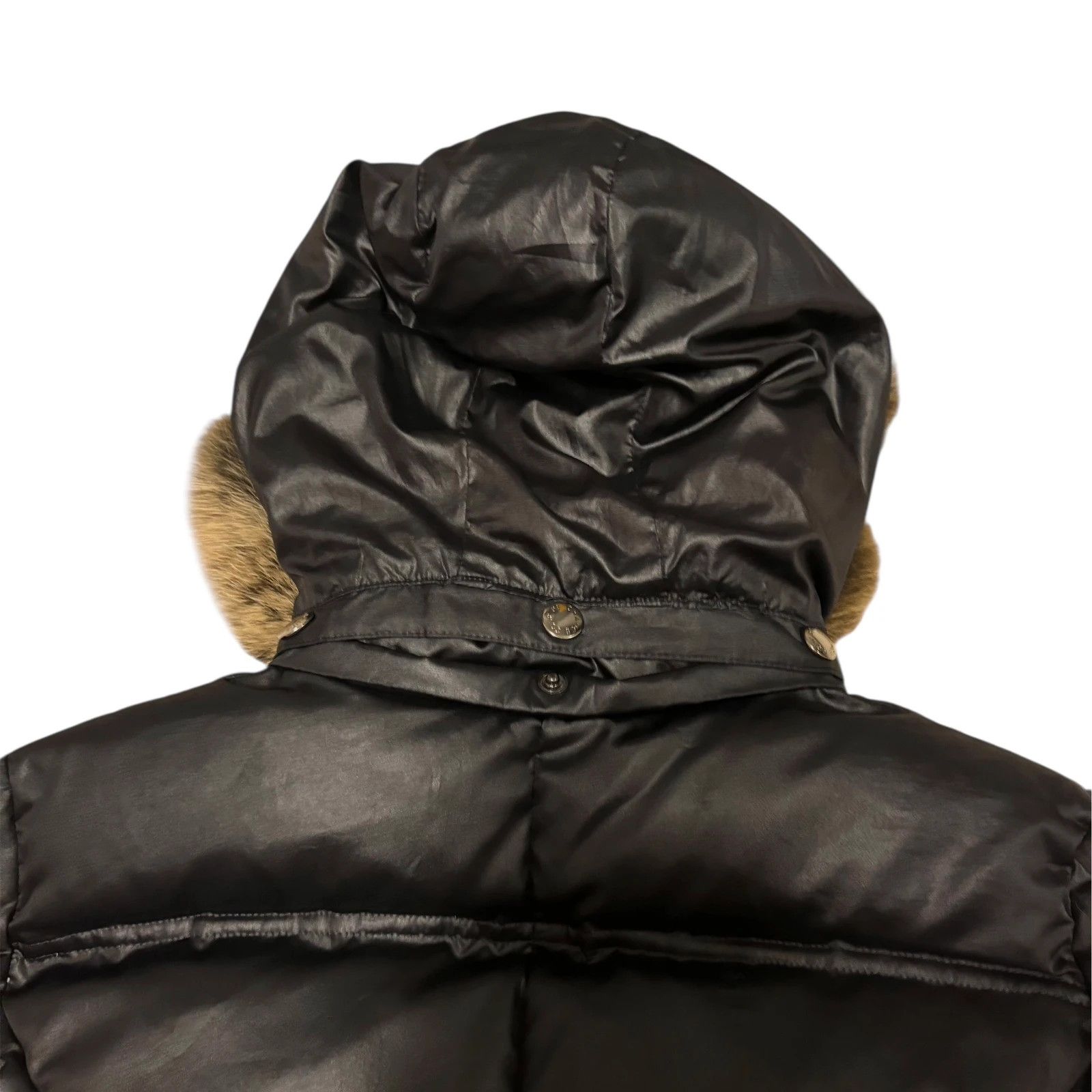 Other Japanese brand black fur hood down puffer jacket Size US S / EU 44-46 / 1 - 3 Thumbnail