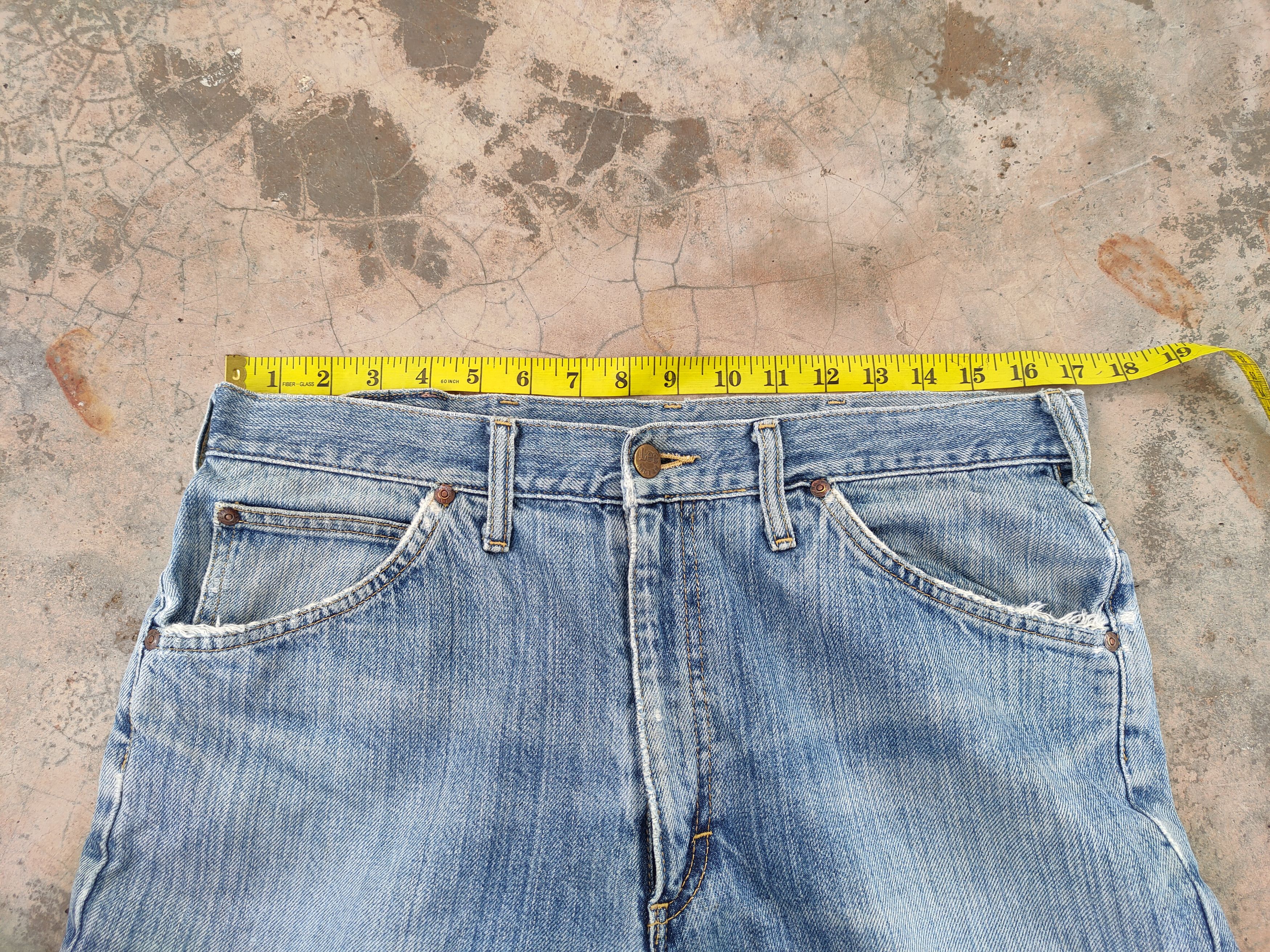 Edwin × Jean × Lee VINTAGE LEE EDWIN FADED RIPPED JEANS DENIM PANTS Size US 34 / EU 50 - 8 Thumbnail