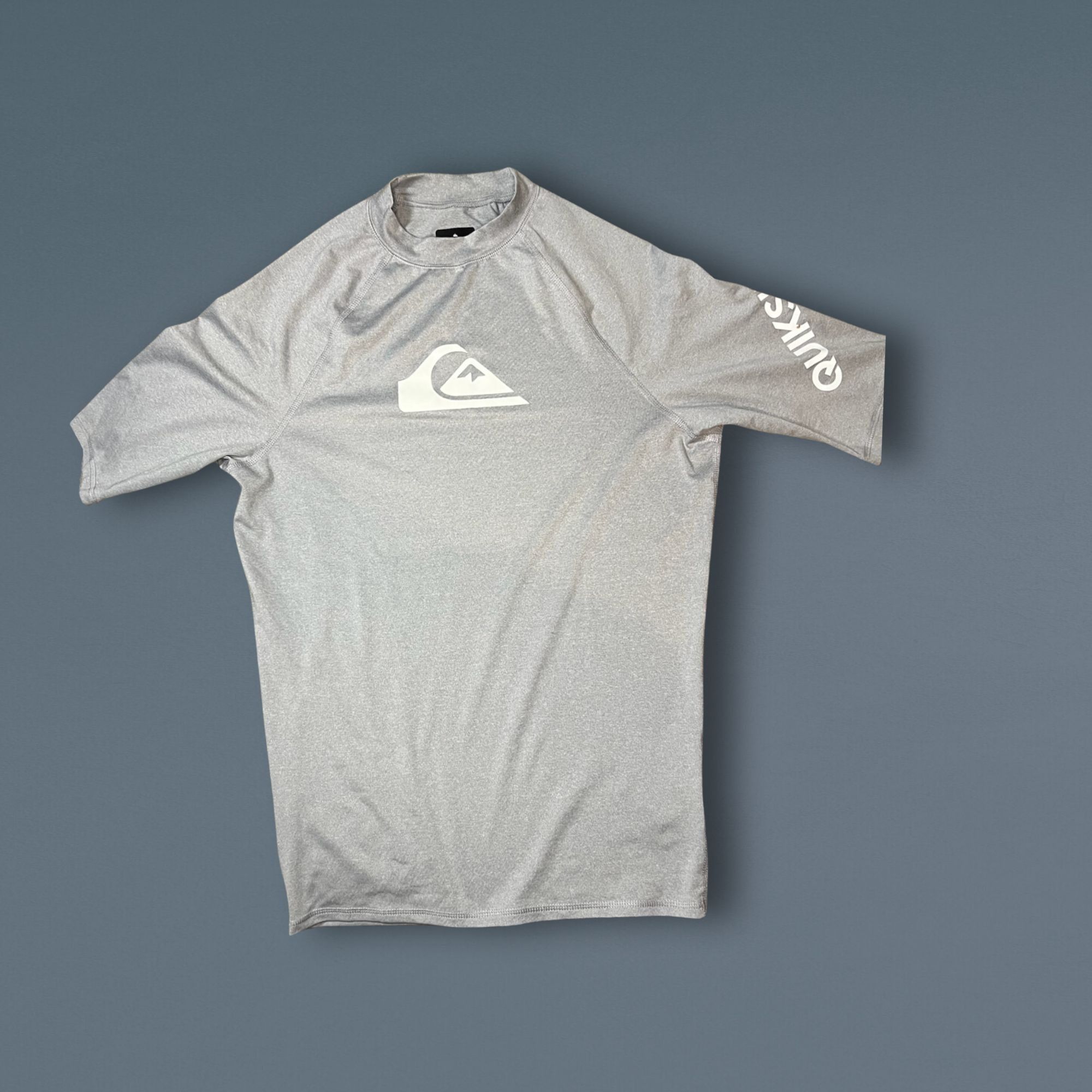 Quiksilver Quiksilver Classic Comp Logo Gray Short Sleeve Shirt UPF 50+ Size US L / EU 52-54 / 3 - 2 Thumbnail
