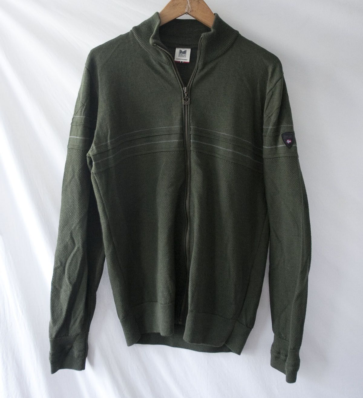 Dale Of Norway Dale of Norway Sweater Full Zip Merino Size L Dark Green Size US L / EU 52-54 / 3 - 1 Thumbnail