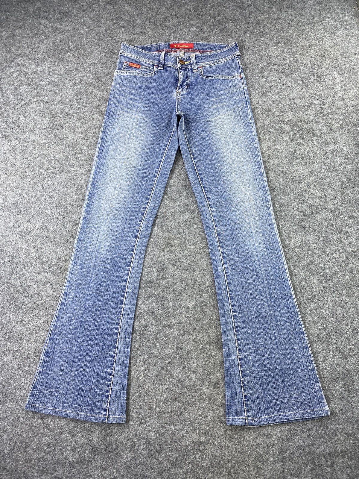 Japanese Brand Flare Jeans C-Seventeen Bootcut Denim pants - J1022 Size 27" / US 4 / IT 40 - 2 Thumbnail
