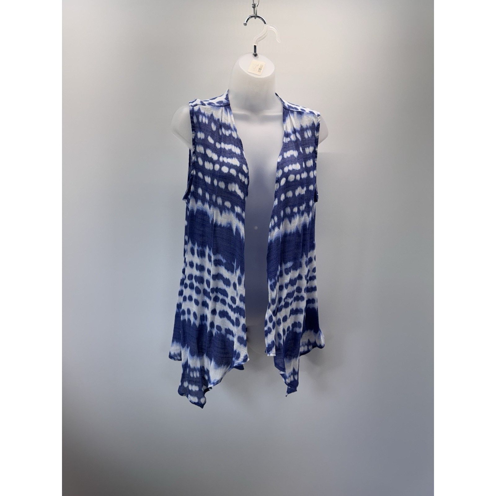 Other Brina & Em Women’s Blue & White Tie Dyed Cover Up Size Large Size L / US 10 / IT 46 - 2 Thumbnail